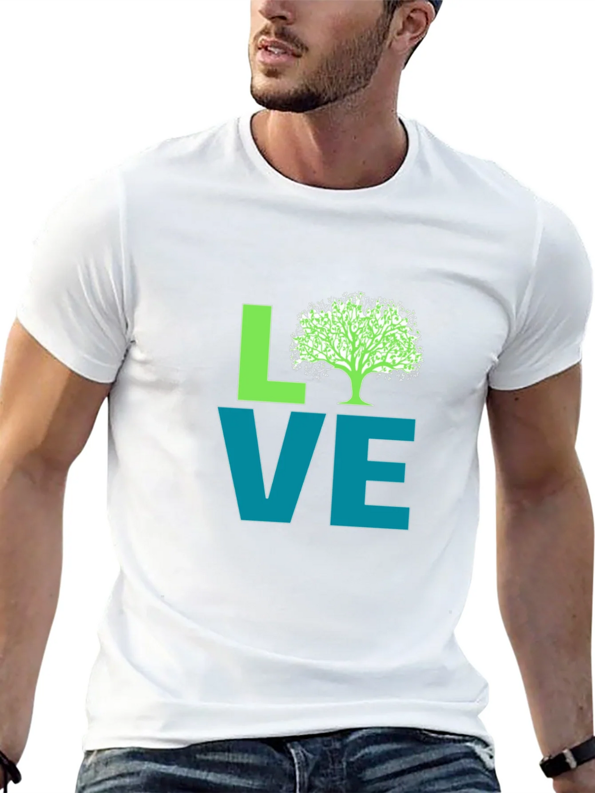 Love Nature Graphic Tee - Black product image 4