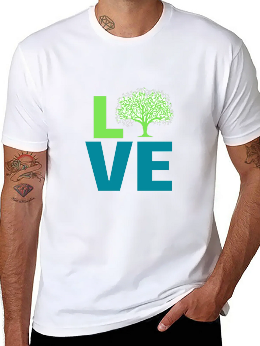 Love Nature Graphic Tee - Black product image 10