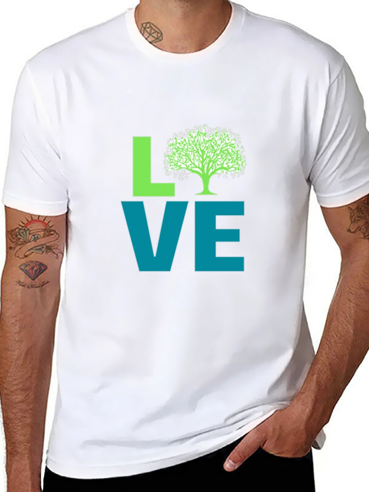 Love Nature Graphic Tee - Black product image 10