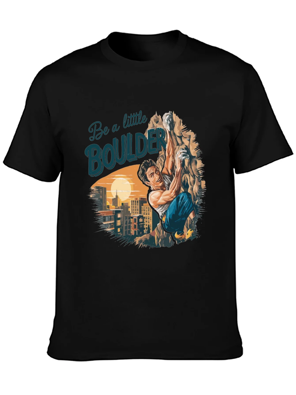 Boulder Climbing Graphic T-Shirt product image 6