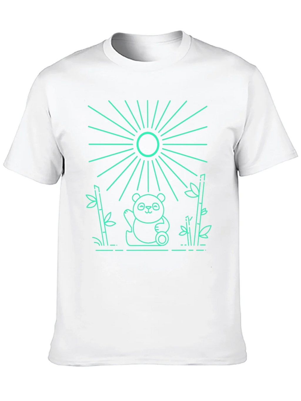 Panda Bamboo Graphic Tee - Cool Design product image 12