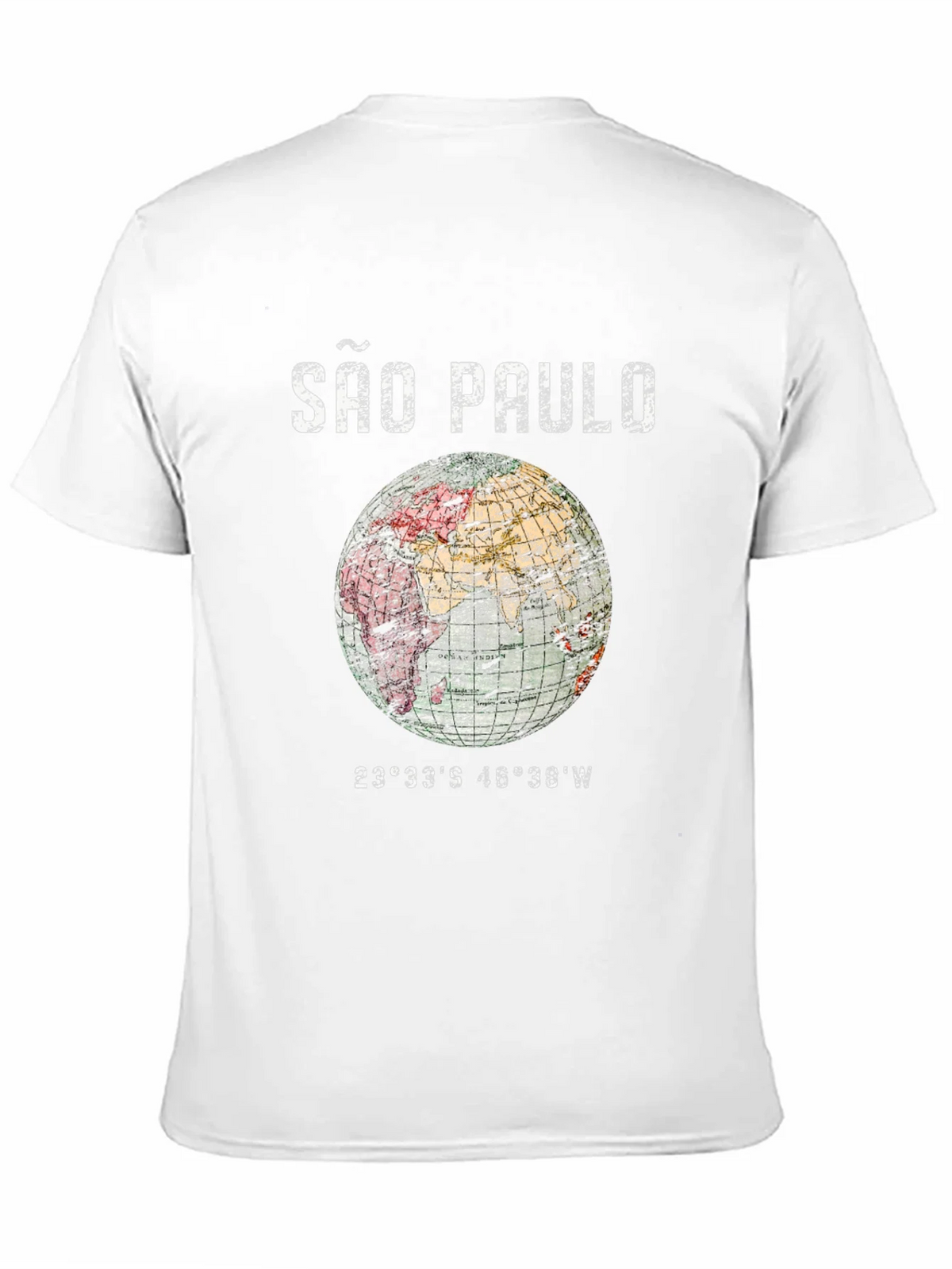 São Paulo Globe Graphic T-Shirt - Unisex product image 2