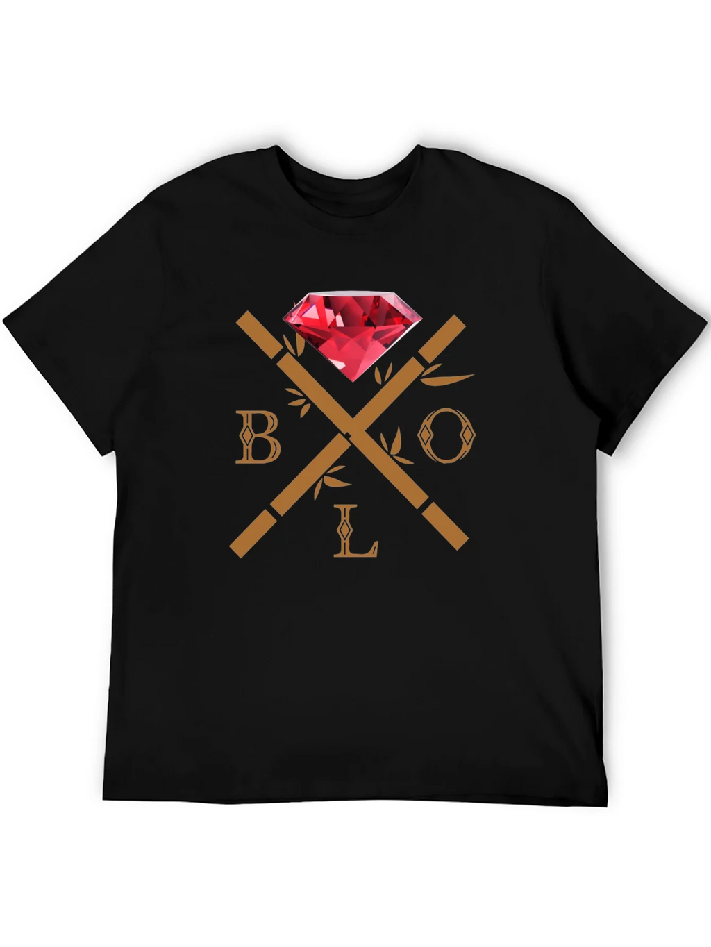 Black BOLO Diamond Graphic Tee product image 8