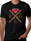 Black BOLO Diamond Graphic Tee product image 1