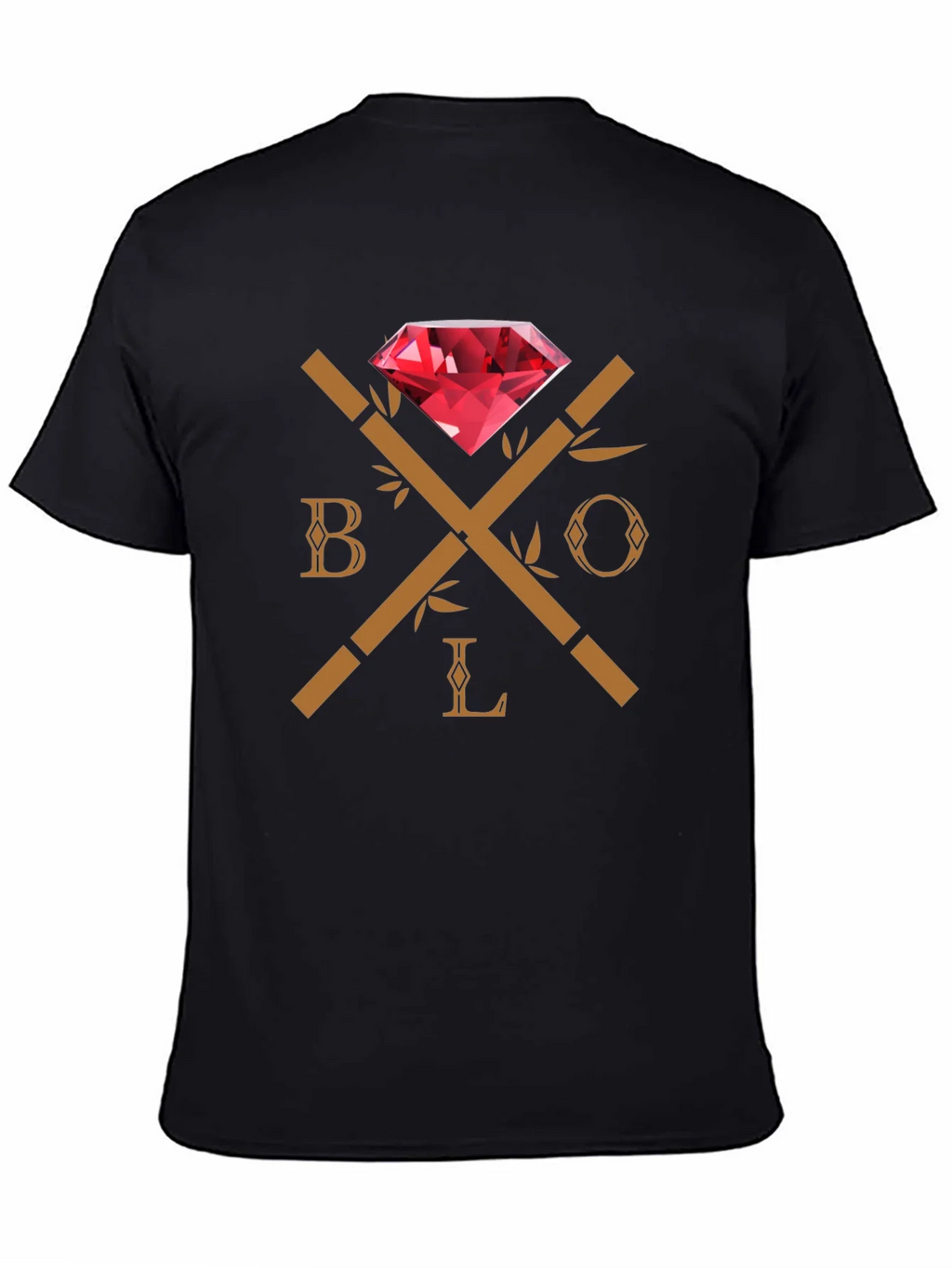 Black BOLO Diamond Graphic Tee product image 7