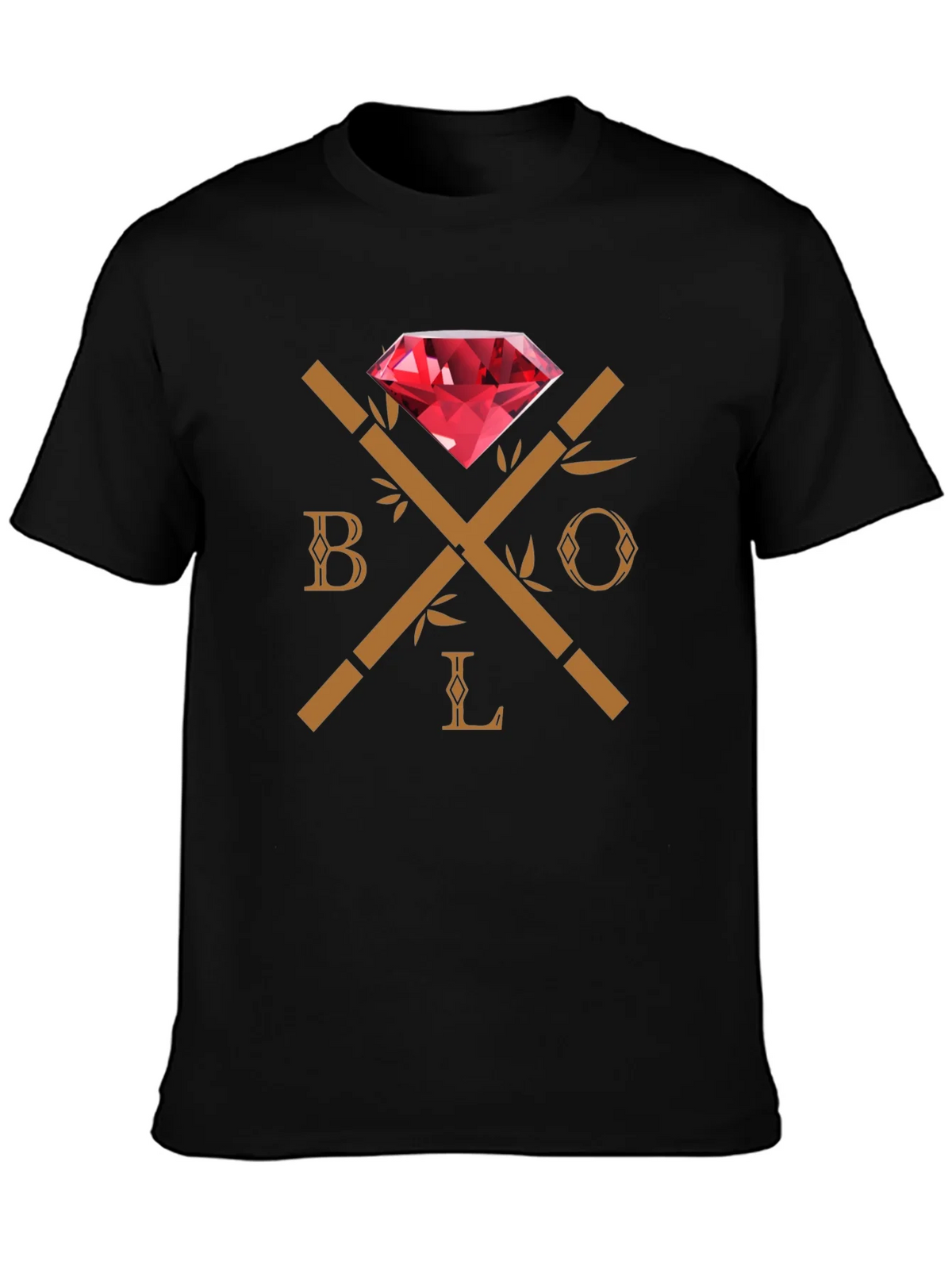 Black BOLO Diamond Graphic Tee product image 6