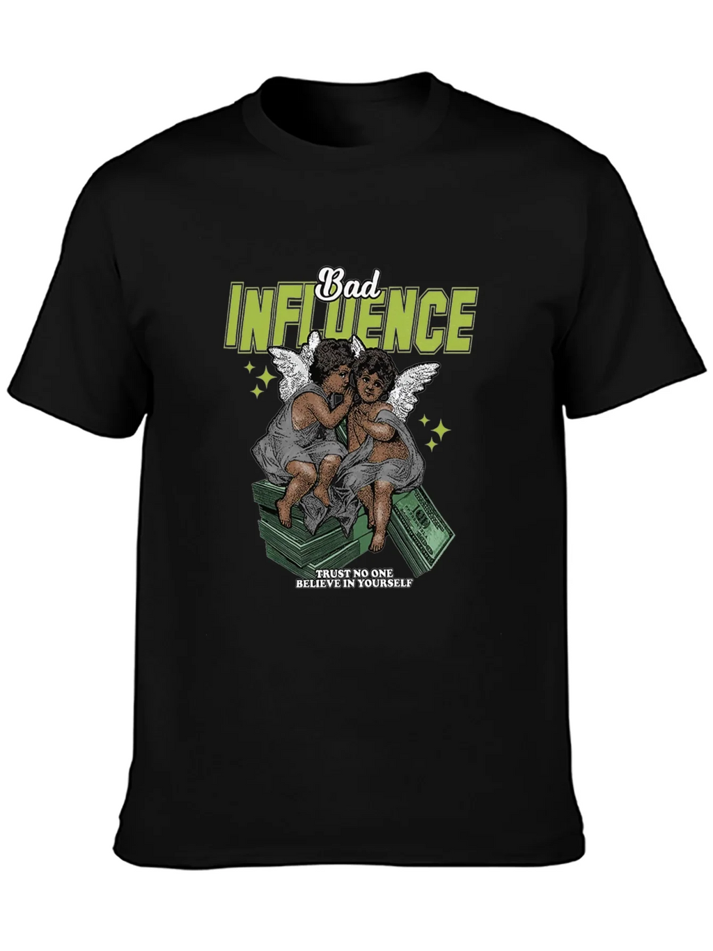 Bad Influence Graphic Tee - Stylish Streetwear product image 6