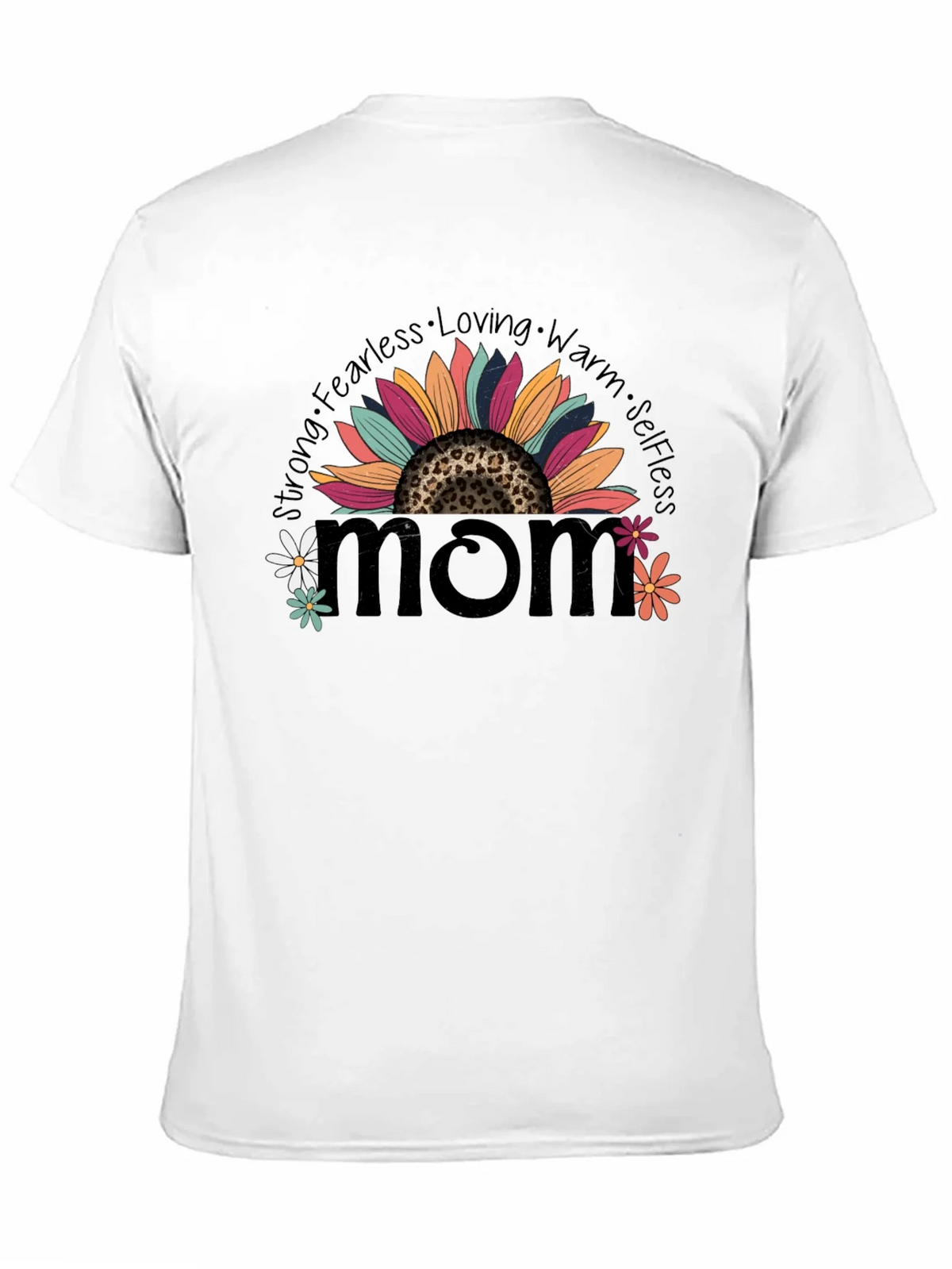 Mom Sunflower Graphic Tee - Strong Fearless Loving product image 2