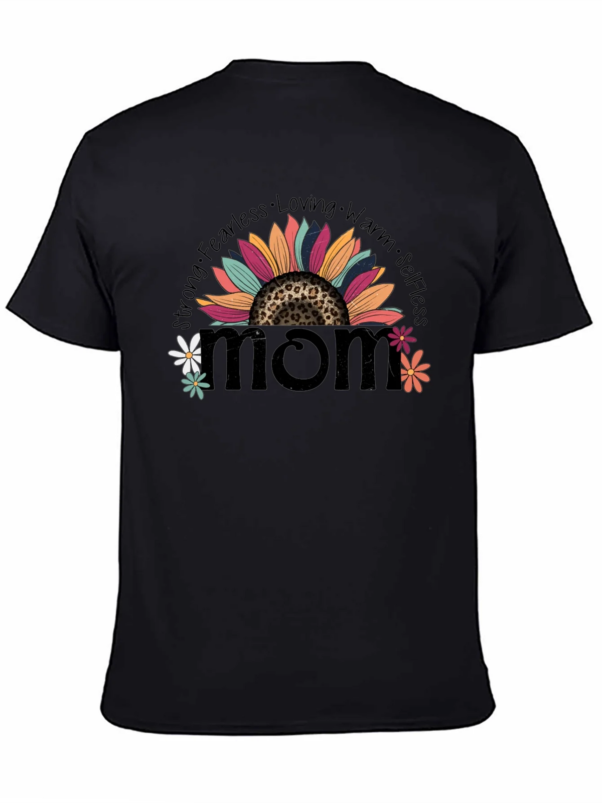 Mom Sunflower Graphic Tee - Strong Fearless Loving product image 7