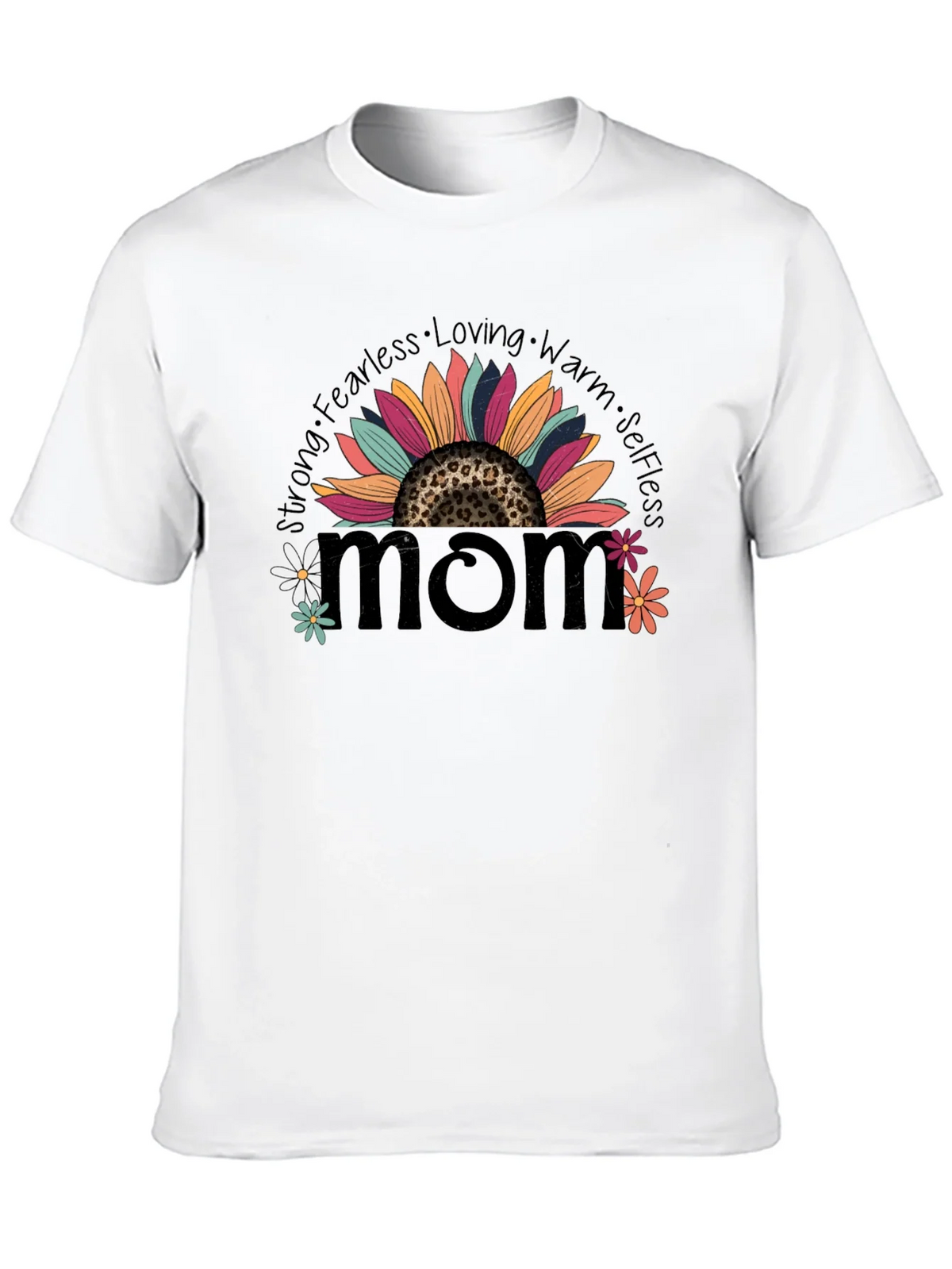 Mom Sunflower Graphic Tee - Strong Fearless Loving product image 12