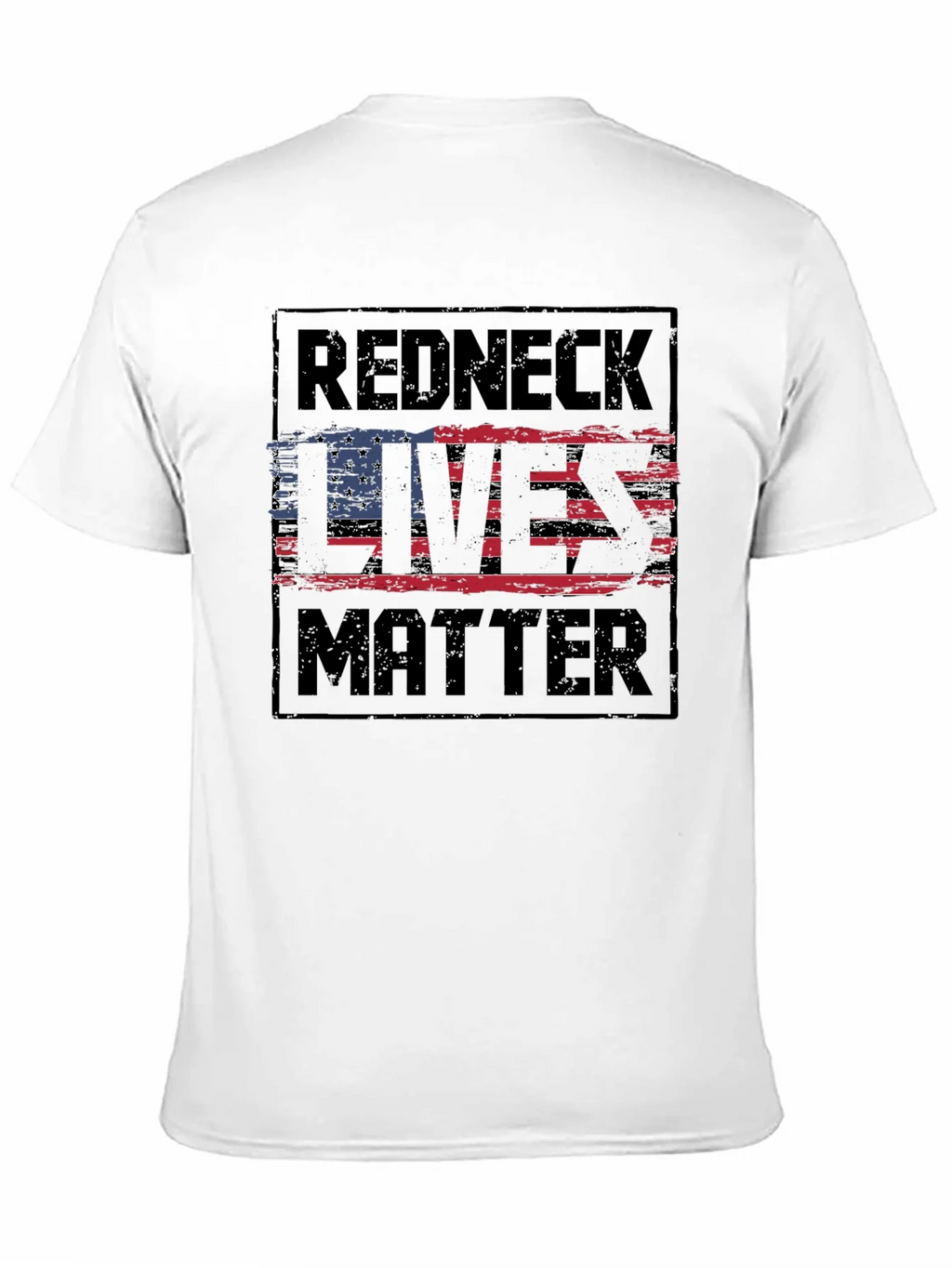 Redneck Lives Matter Graphic T-Shirt - Black product image 2