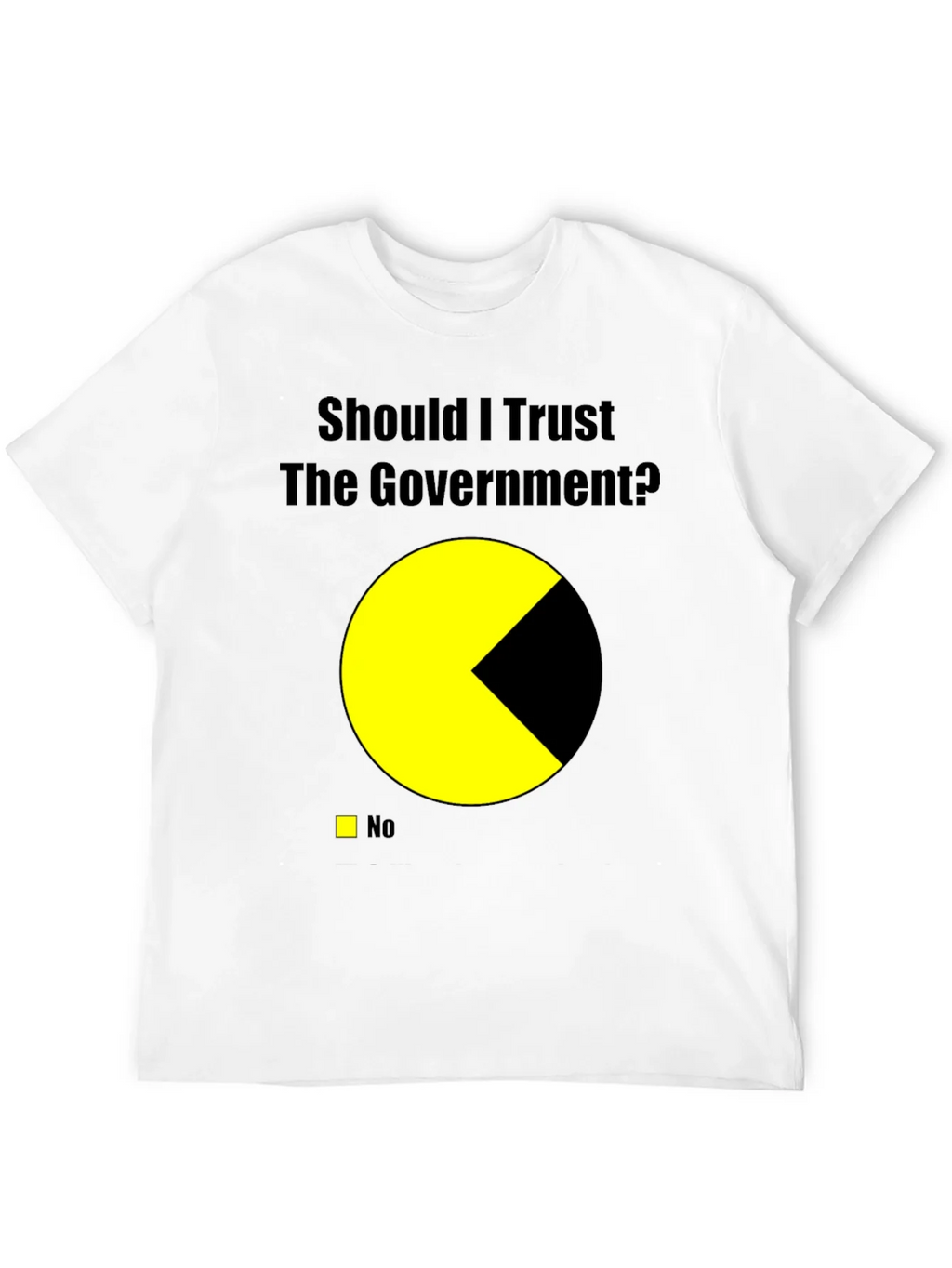 Should I Trust the Government? Graphic Tee product image 3