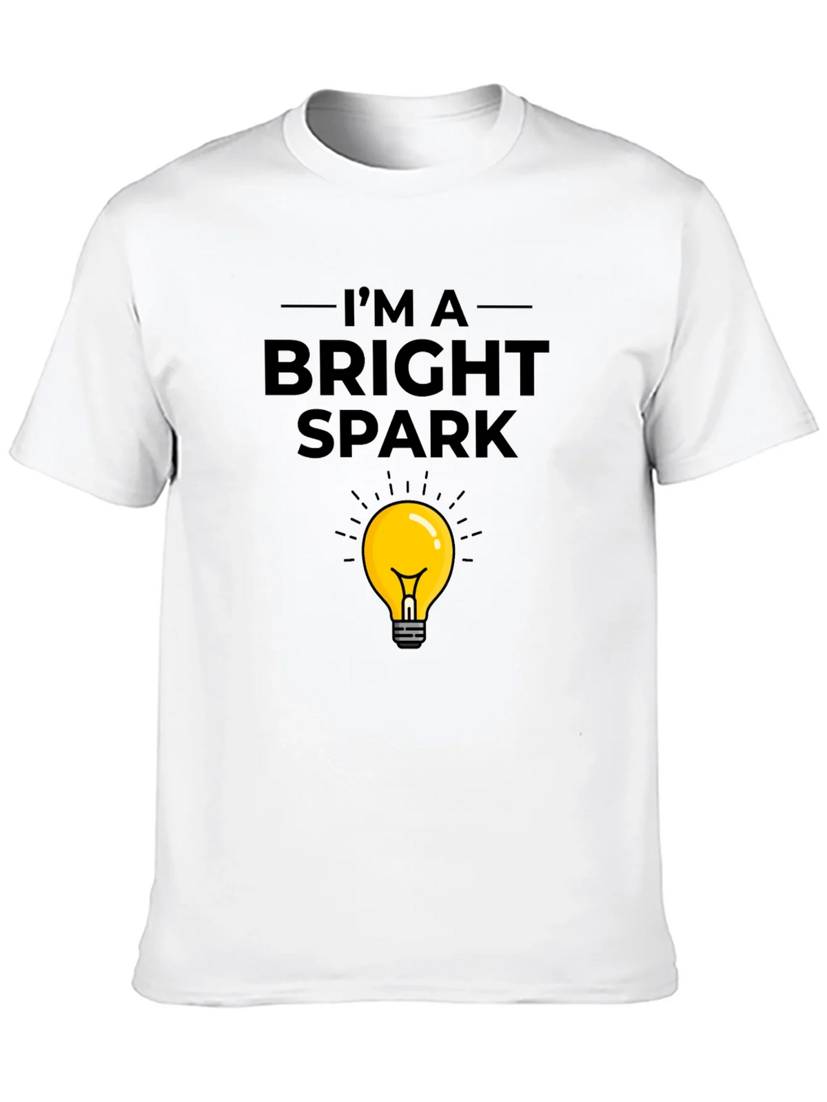 Bright Spark T-Shirt - Light Bulb Graphic Tee product image 12