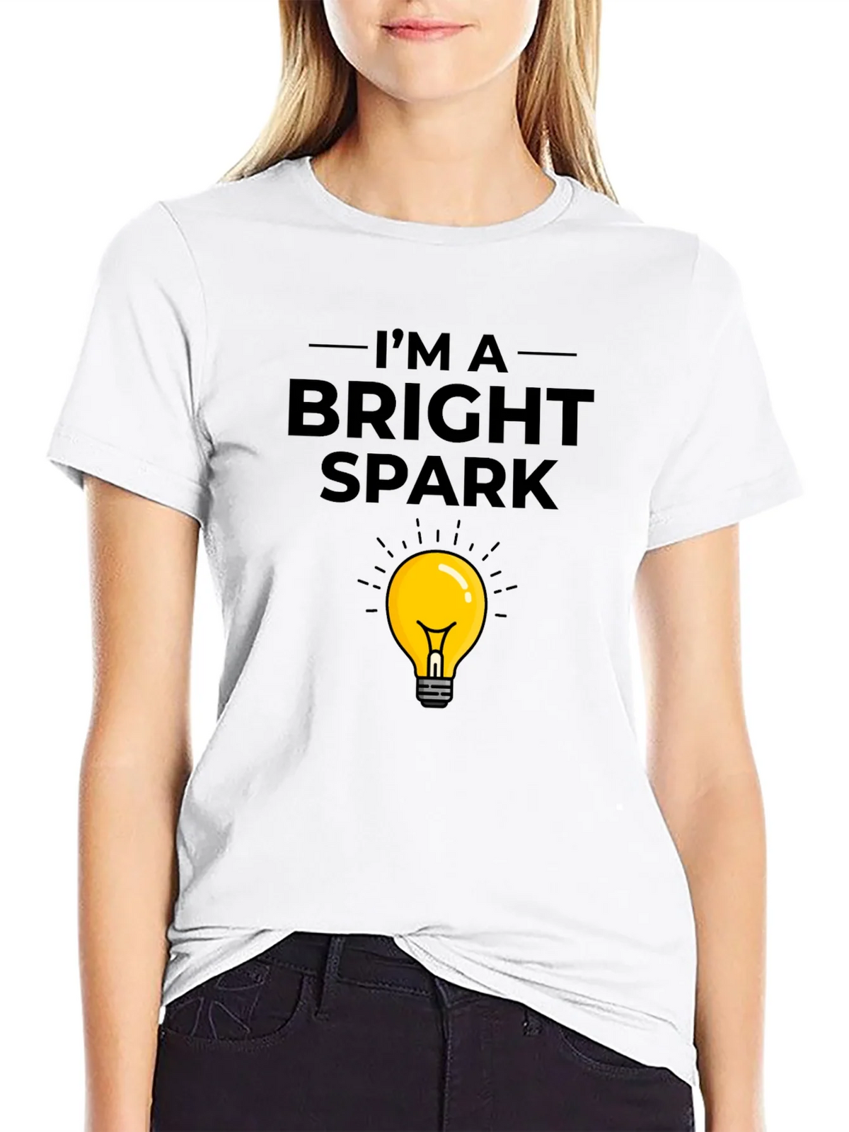 Bright Spark T-Shirt - Light Bulb Graphic Tee product image 11