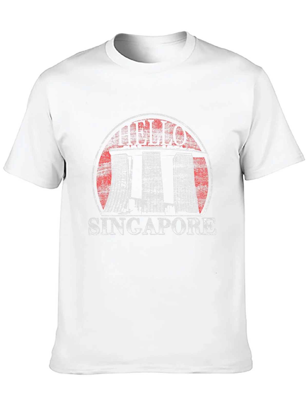 Singapore Vintage Graphic T-Shirt Black Cotton product image 12