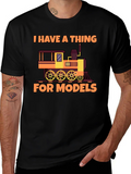 I Have a Thing For Models Train T-Shirt product image 1