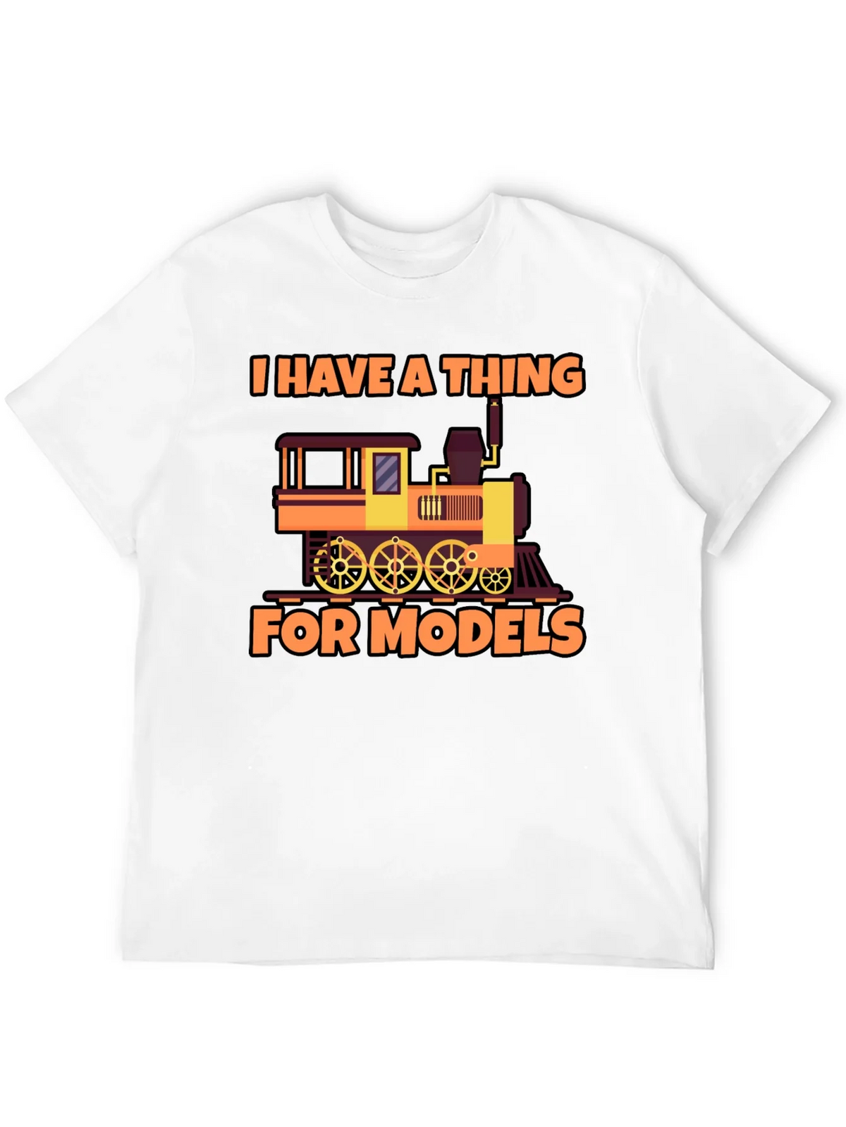 I Have a Thing For Models Train T-Shirt product image 3
