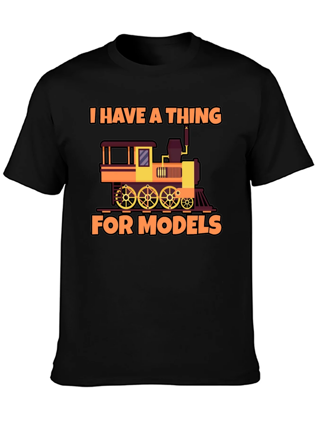I Have a Thing For Models Train T-Shirt product image 6