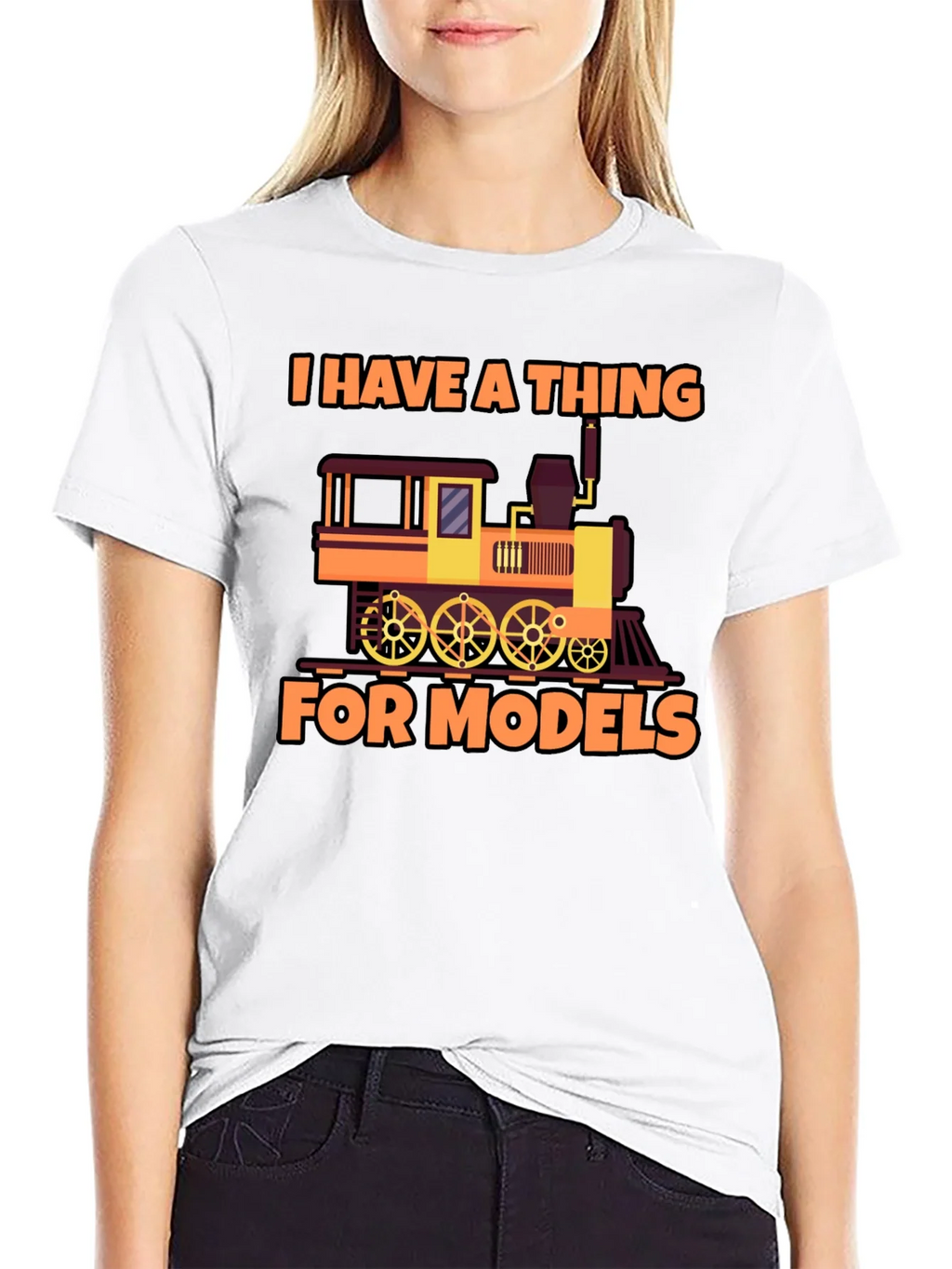 I Have a Thing For Models Train T-Shirt product image 11