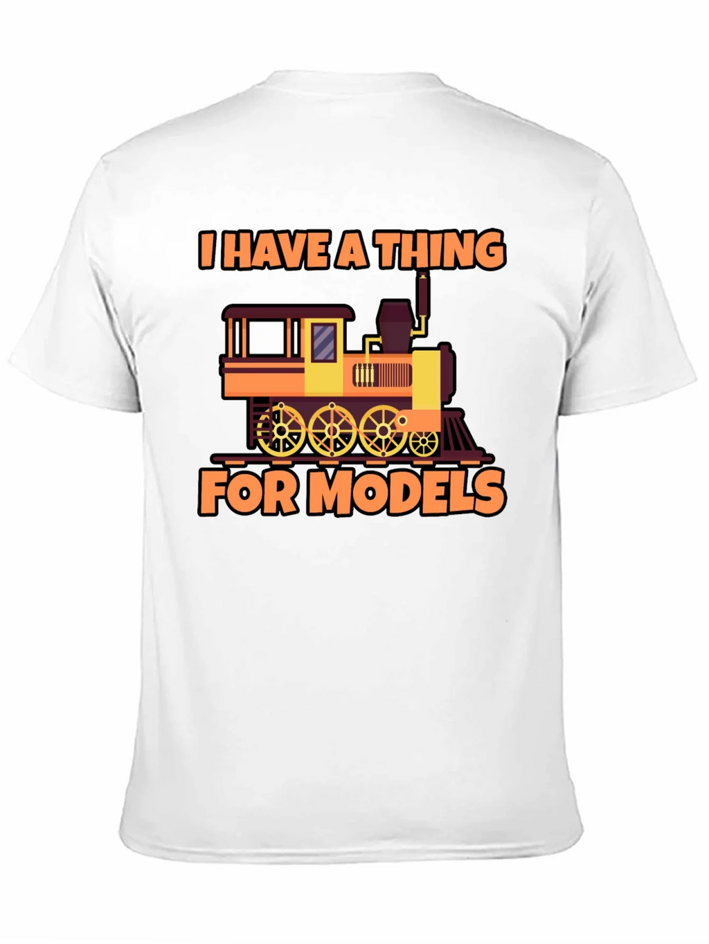 I Have a Thing For Models Train T-Shirt product image 2