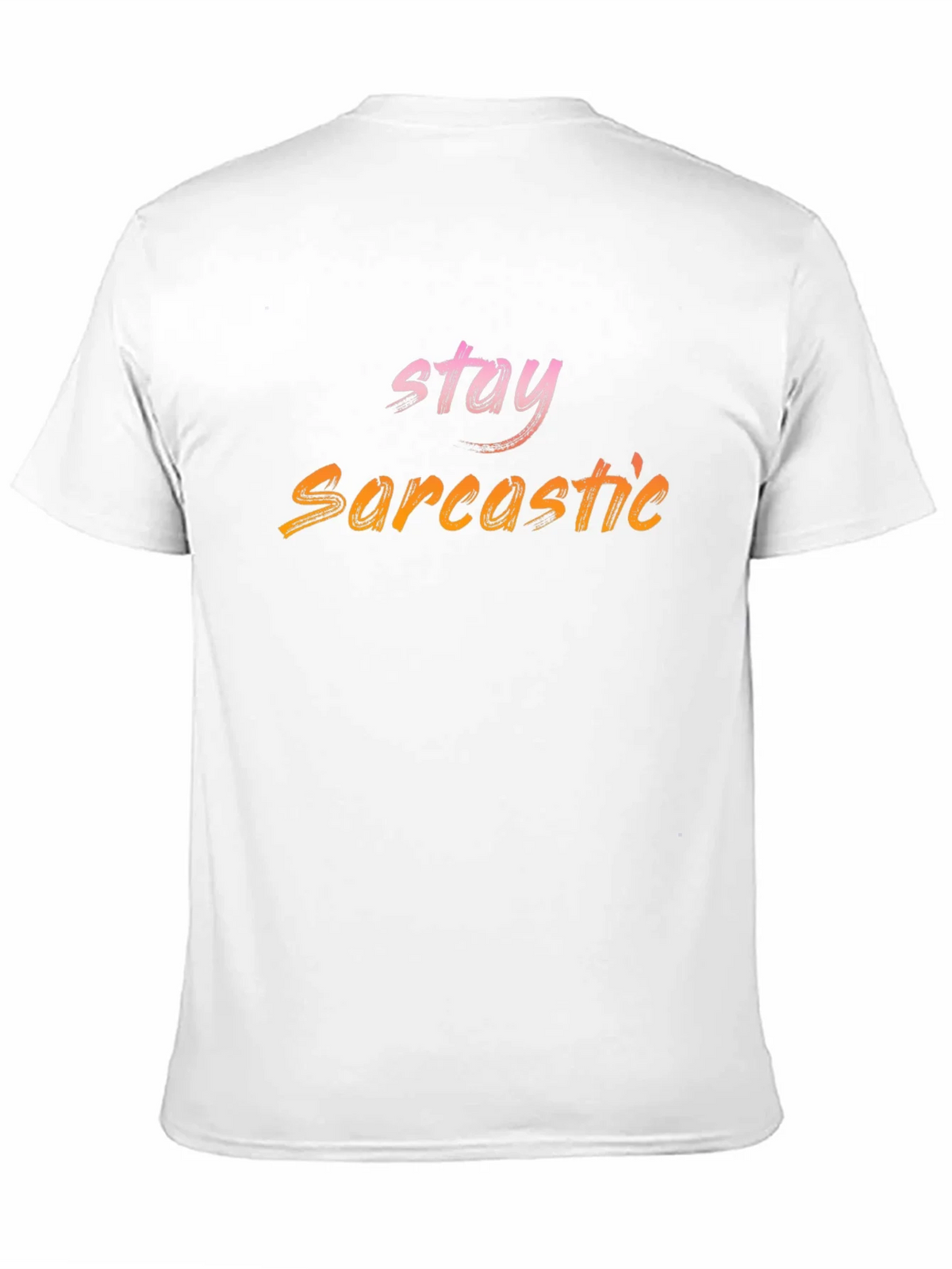 Stay Sarcastic Black T-Shirt product image 2