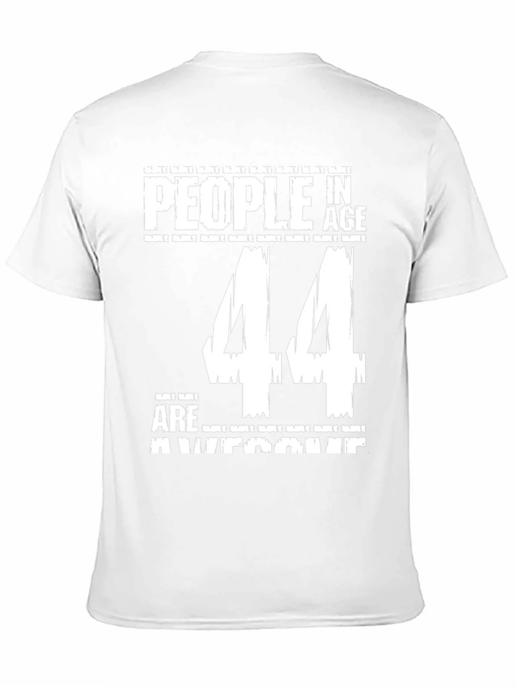 44 Years Old Awesome T-Shirt product image 2