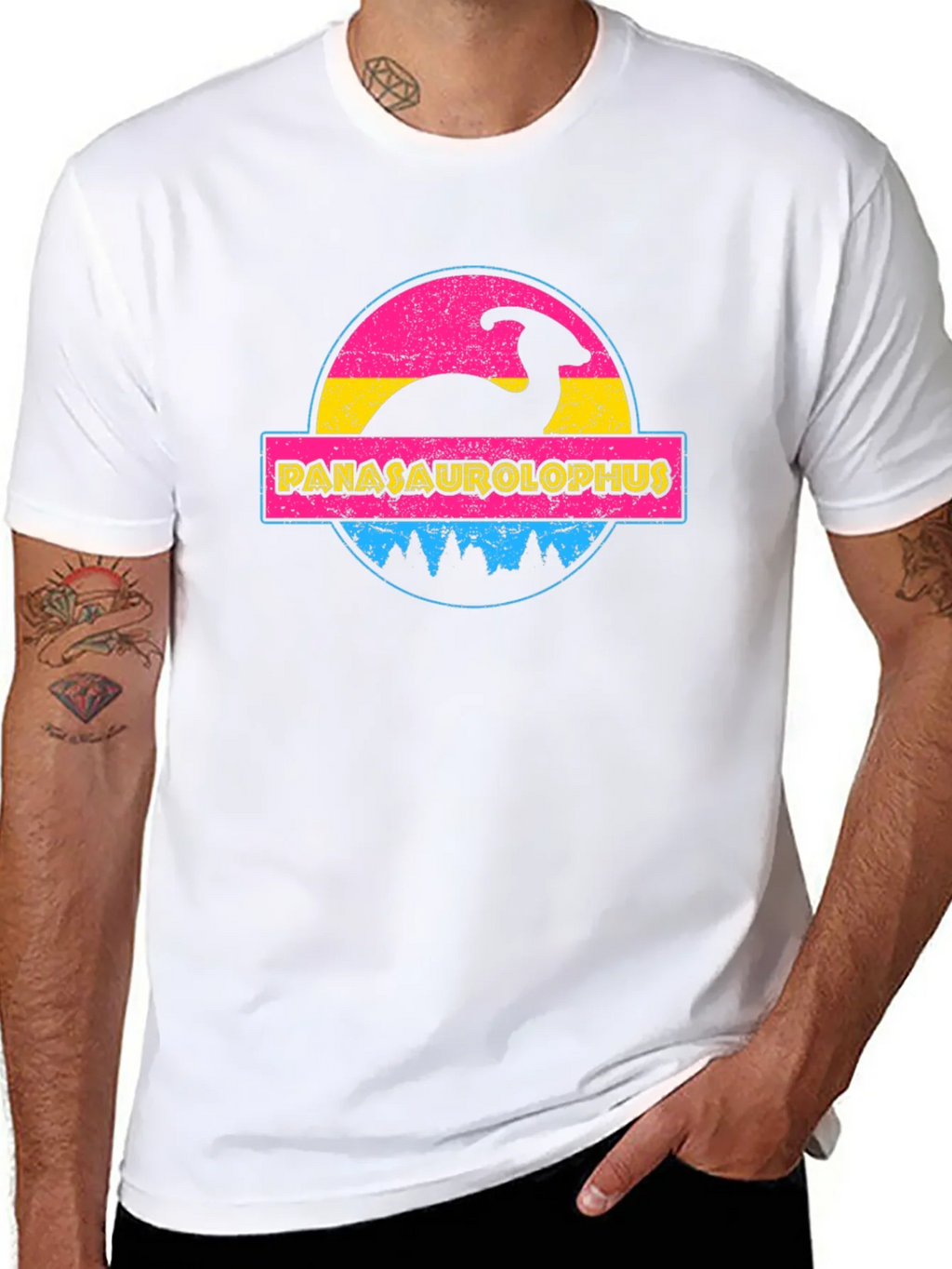 Panasaurolophus Pride T-Shirt product image 10