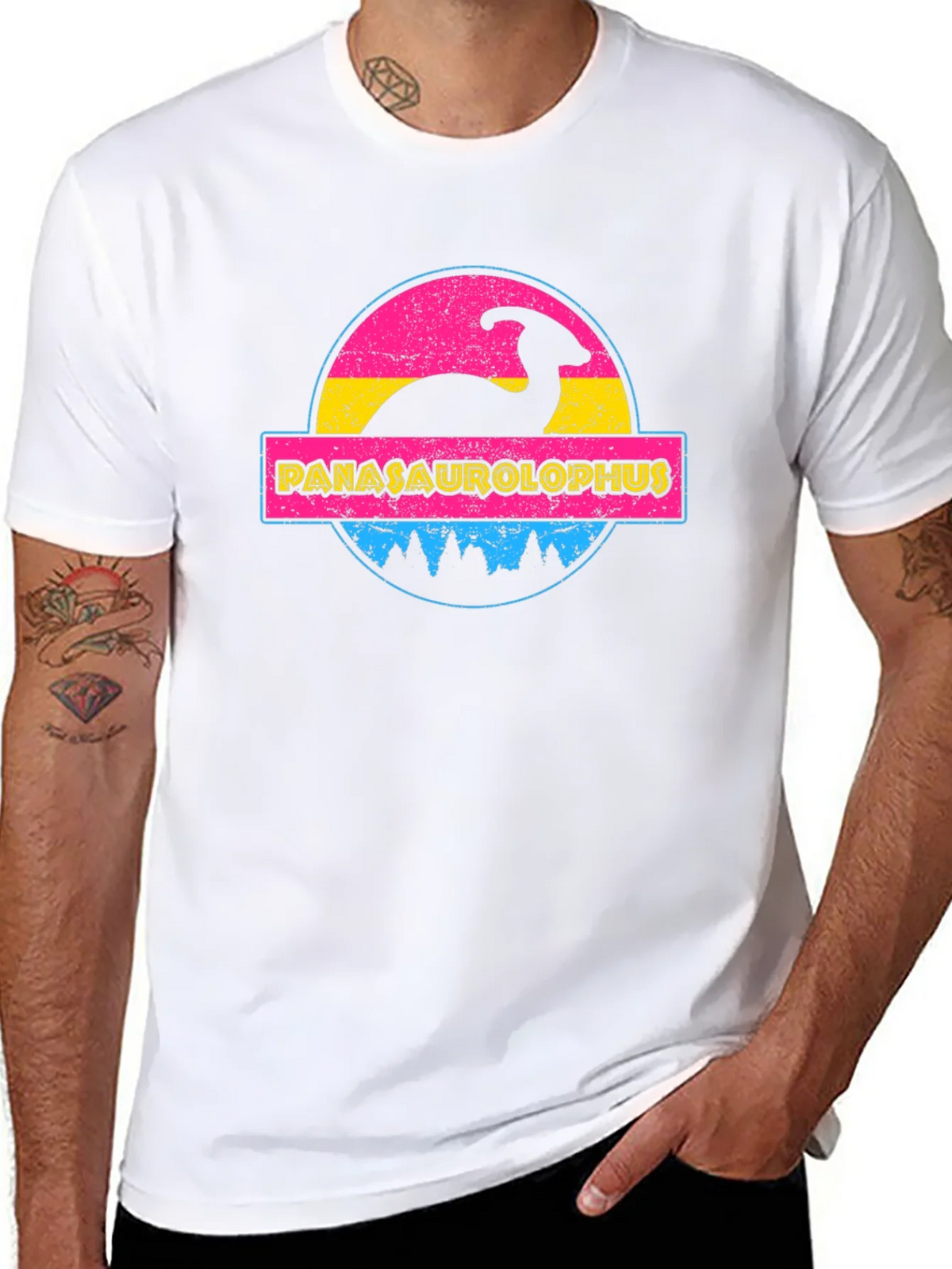 Panasaurolophus Pride T-Shirt product image 10