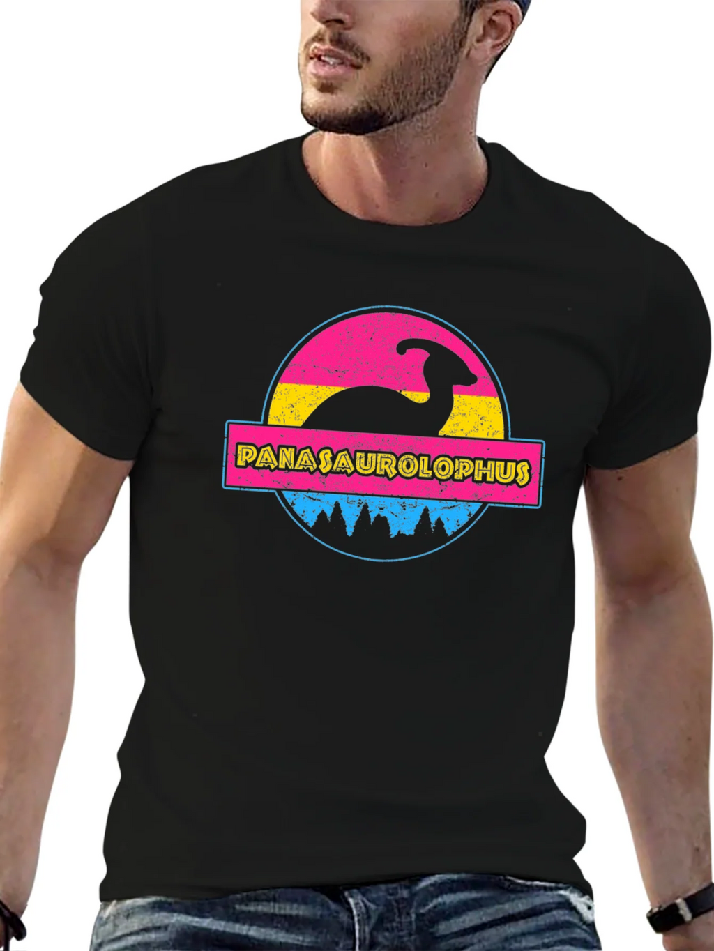 Panasaurolophus Pride T-Shirt product image 9