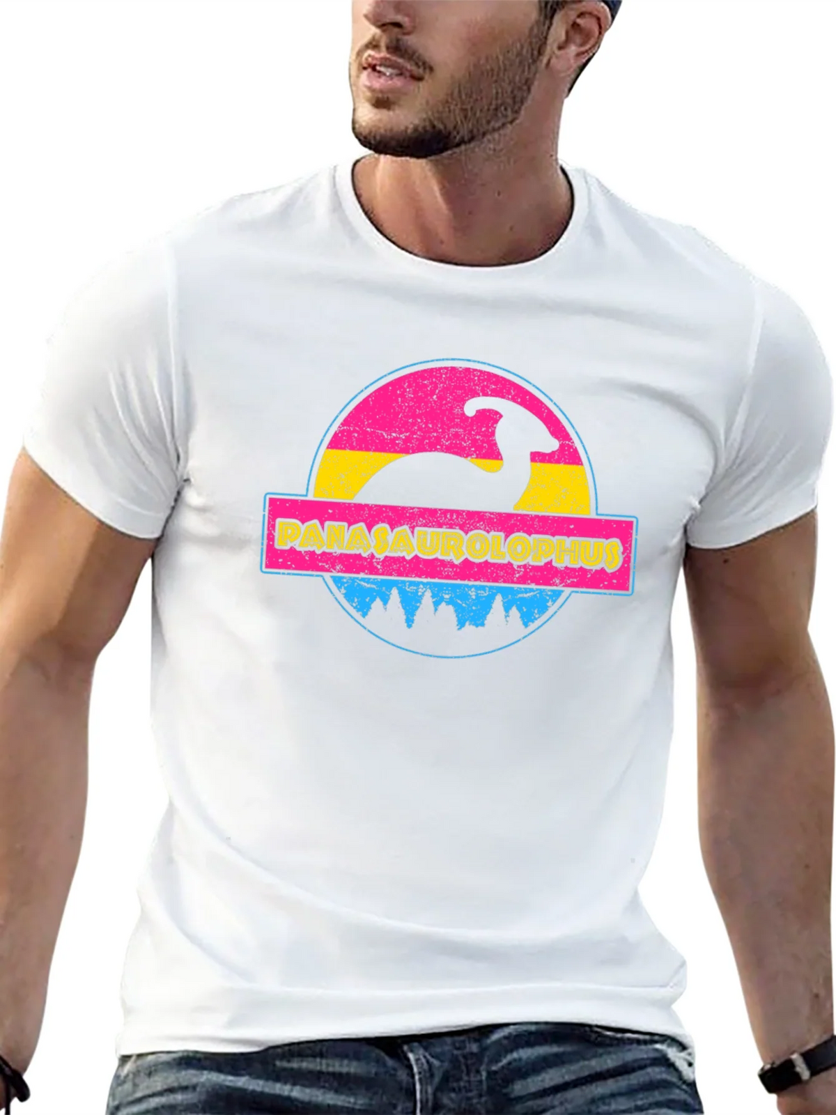 Panasaurolophus Pride T-Shirt product image 4