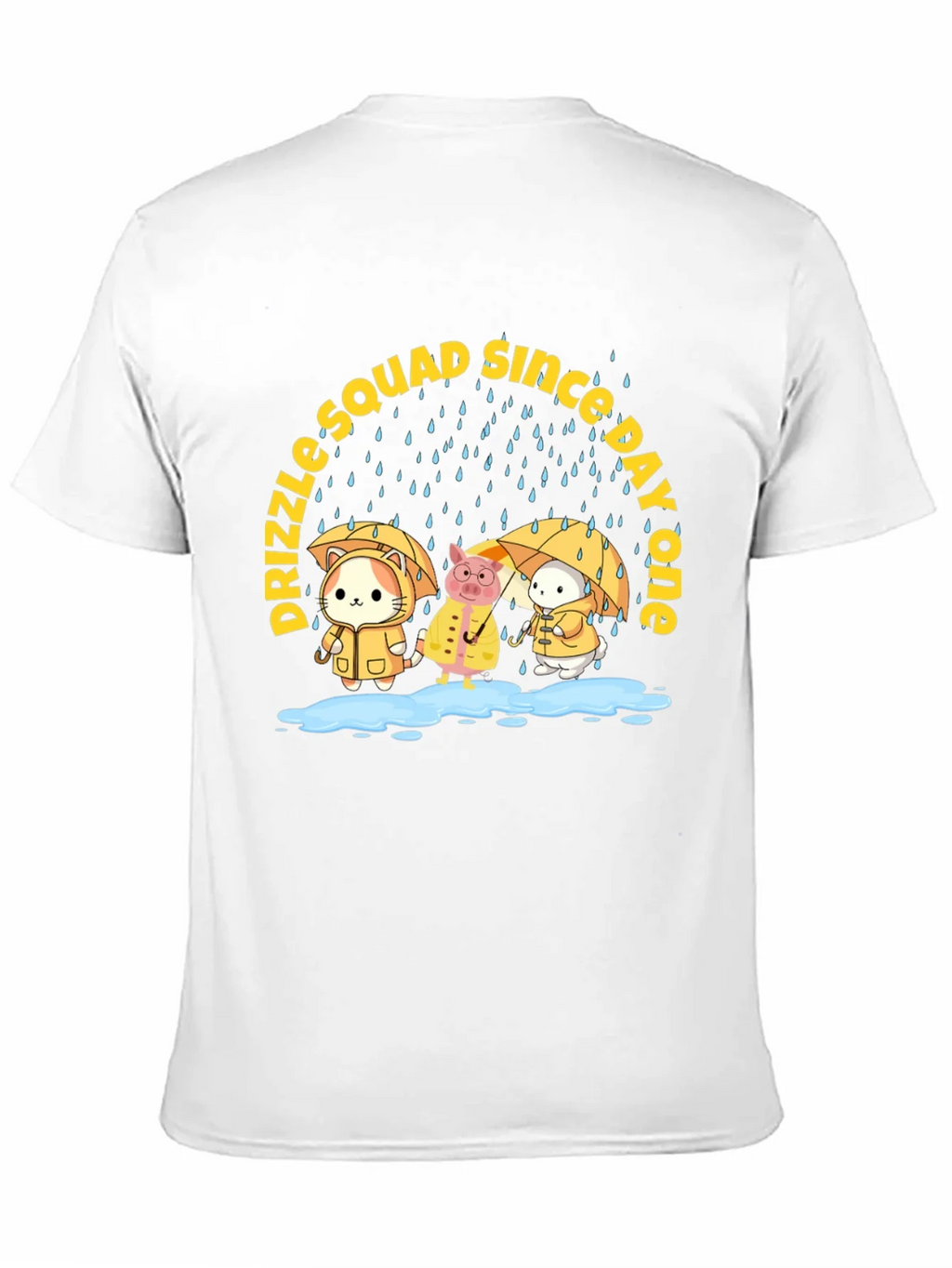 Drizzle Squad Cute Animal Graphic T-Shirt product image 2