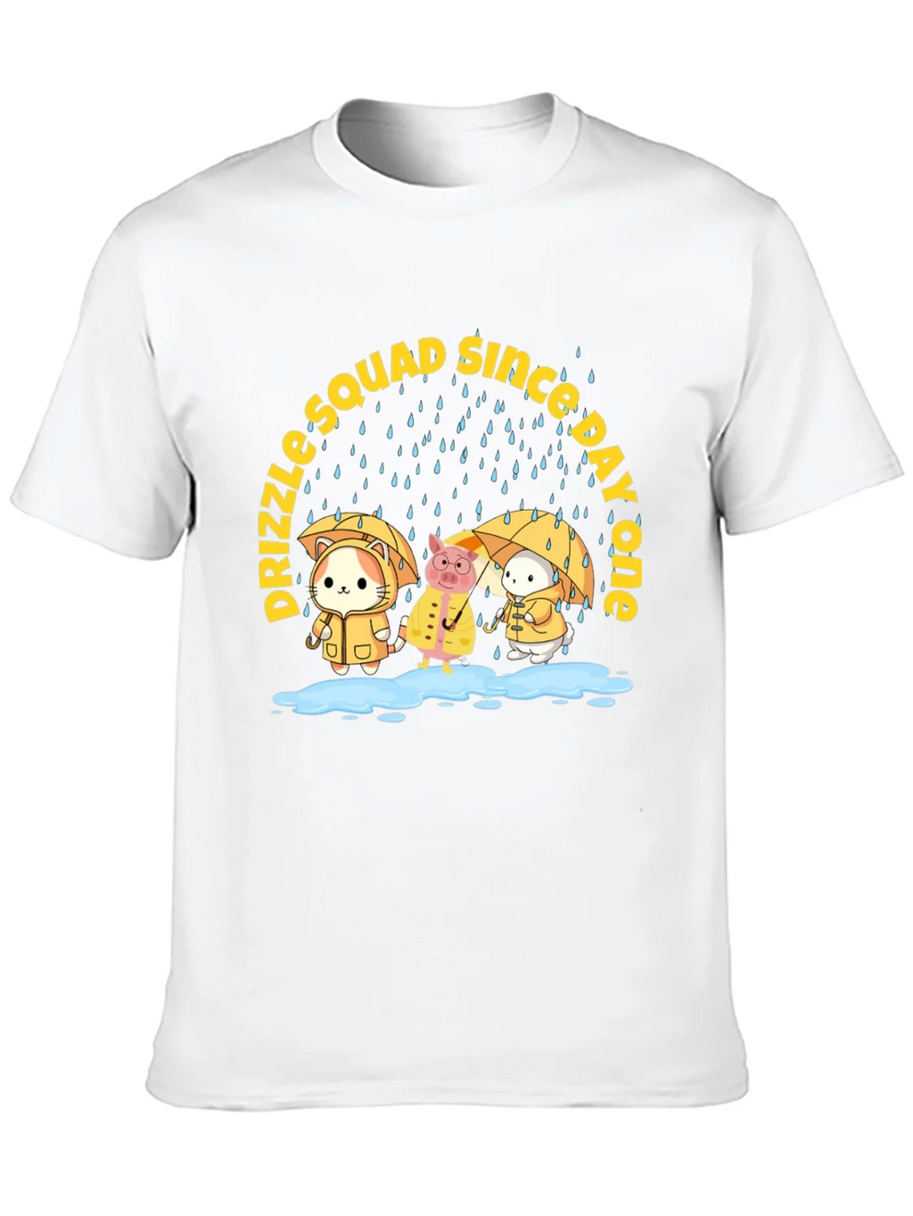 Drizzle Squad Cute Animal Graphic T-Shirt product image 12
