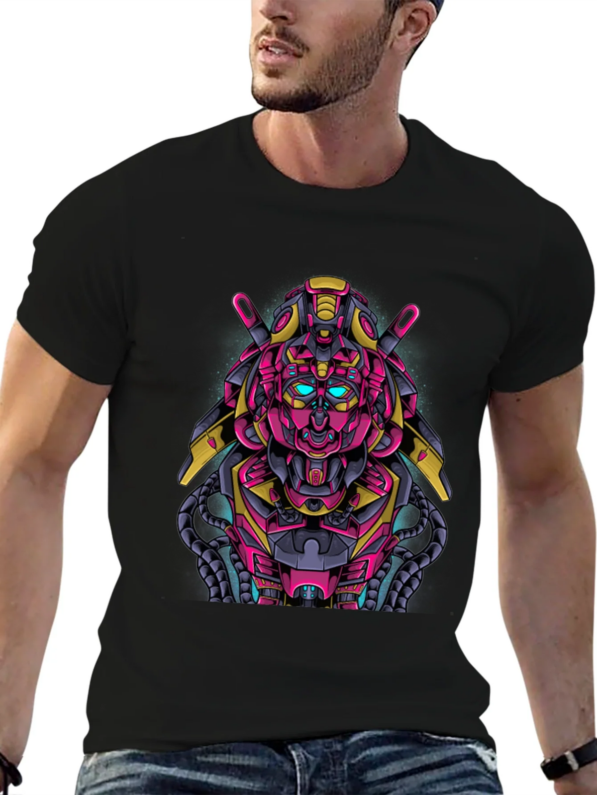 Cyber Samurai Graphic Tee product image 9