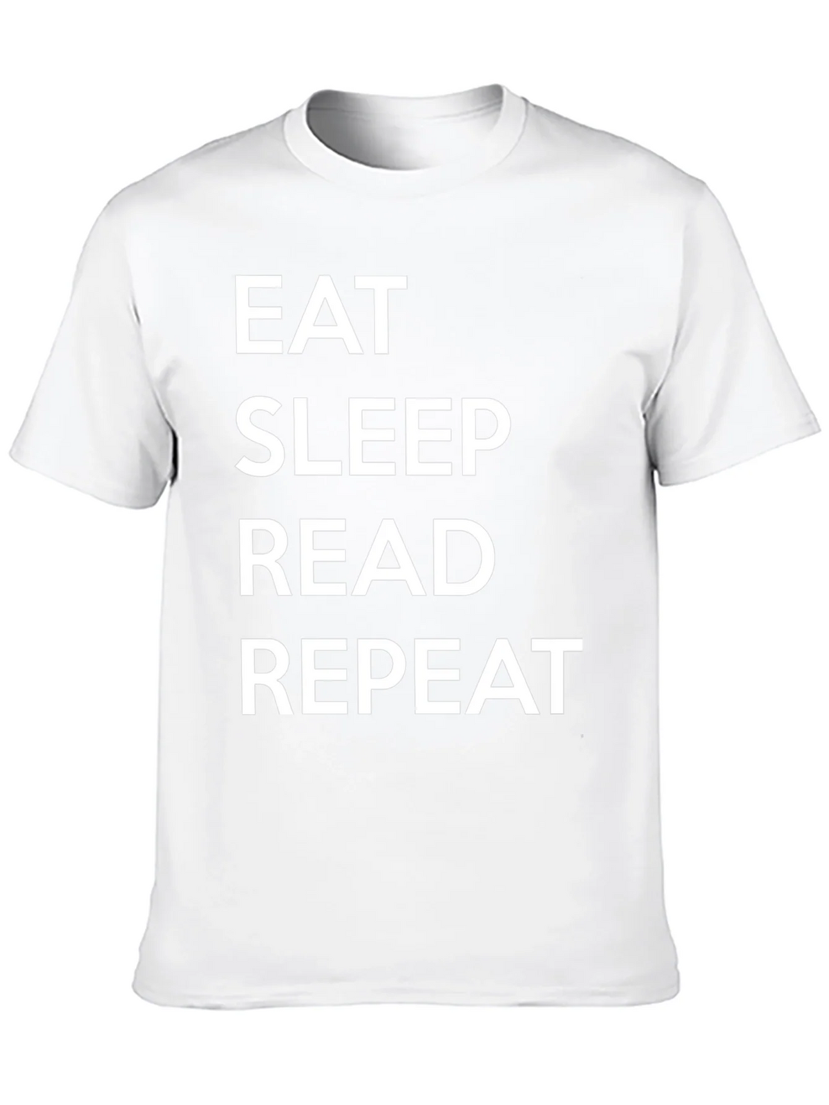 Eat Sleep Read Repeat Black T-Shirt product image 12
