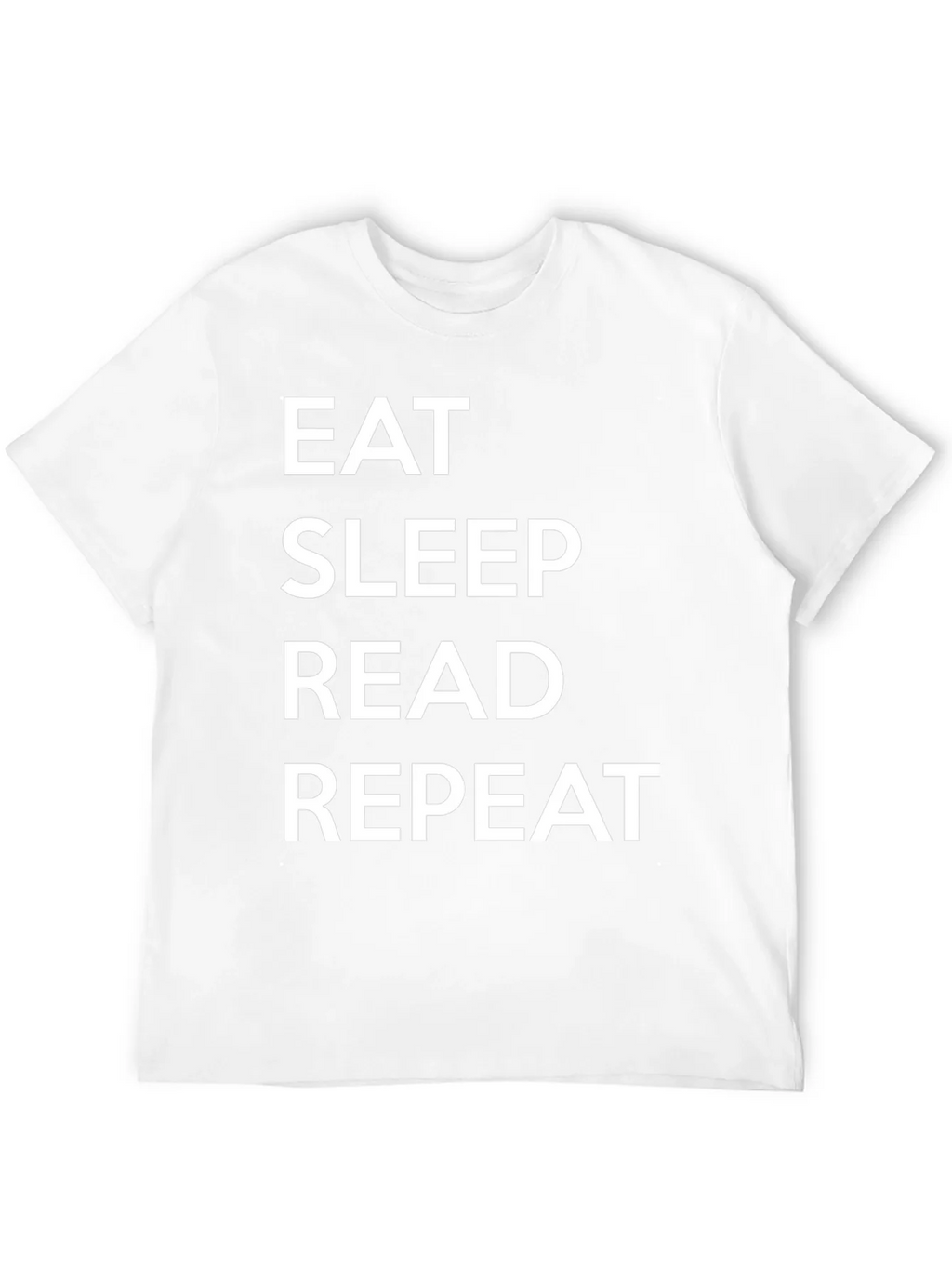 Eat Sleep Read Repeat Black T-Shirt product image 3