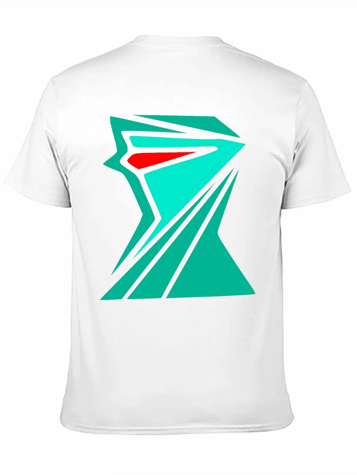 Abstract Geometric Tee - Edgy Streetwear Style product image 2