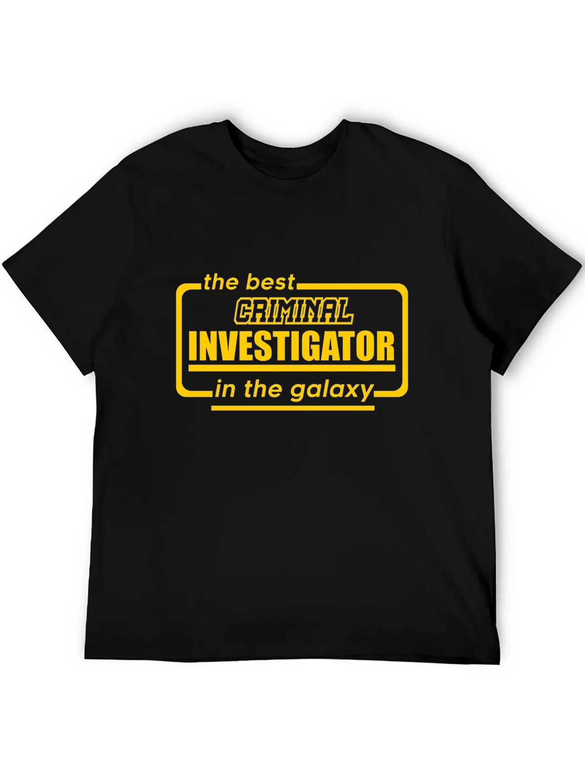Best Criminal Investigator in the Galaxy T-Shirt product image 8