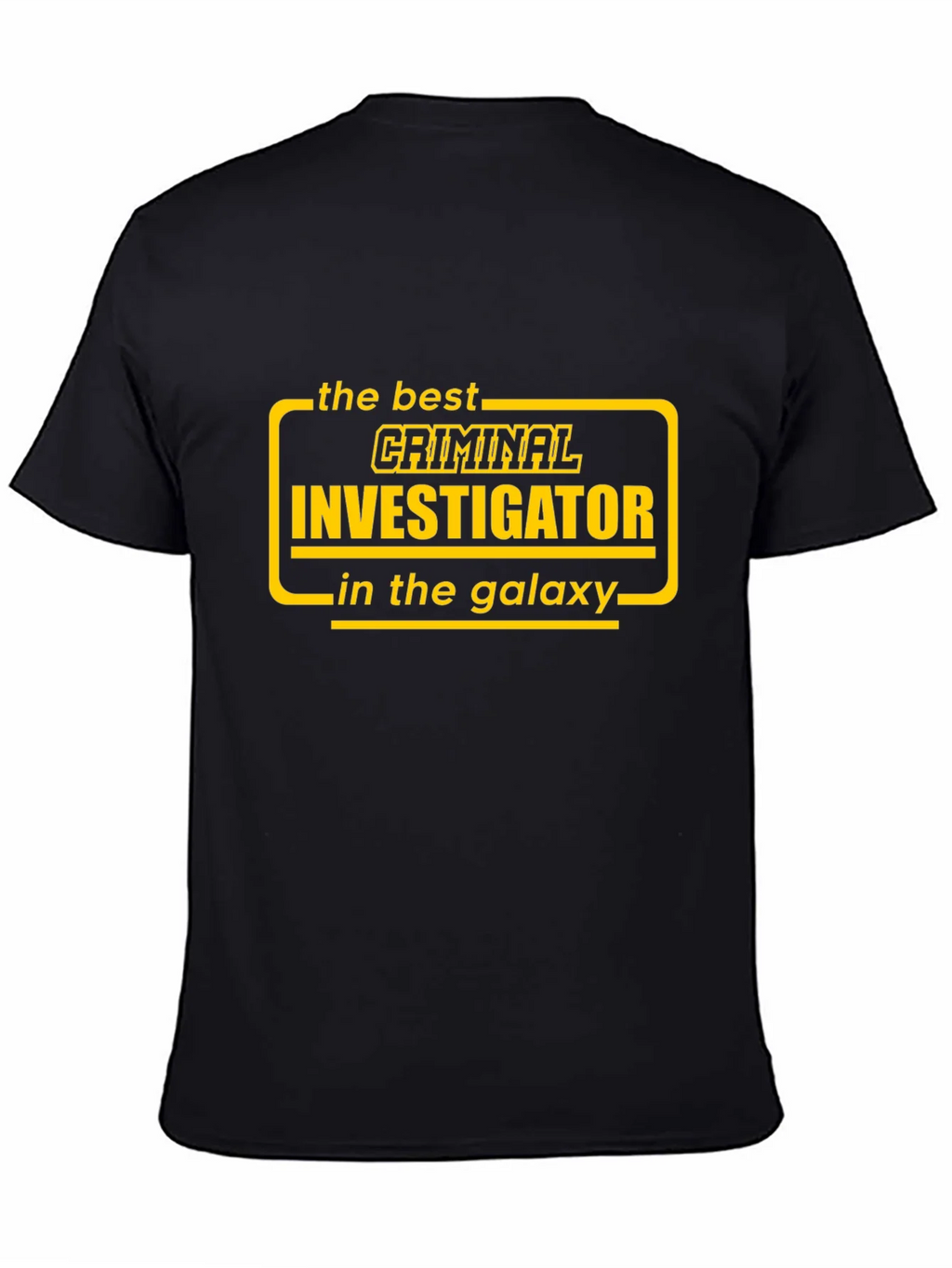 Best Criminal Investigator in the Galaxy T-Shirt product image 7