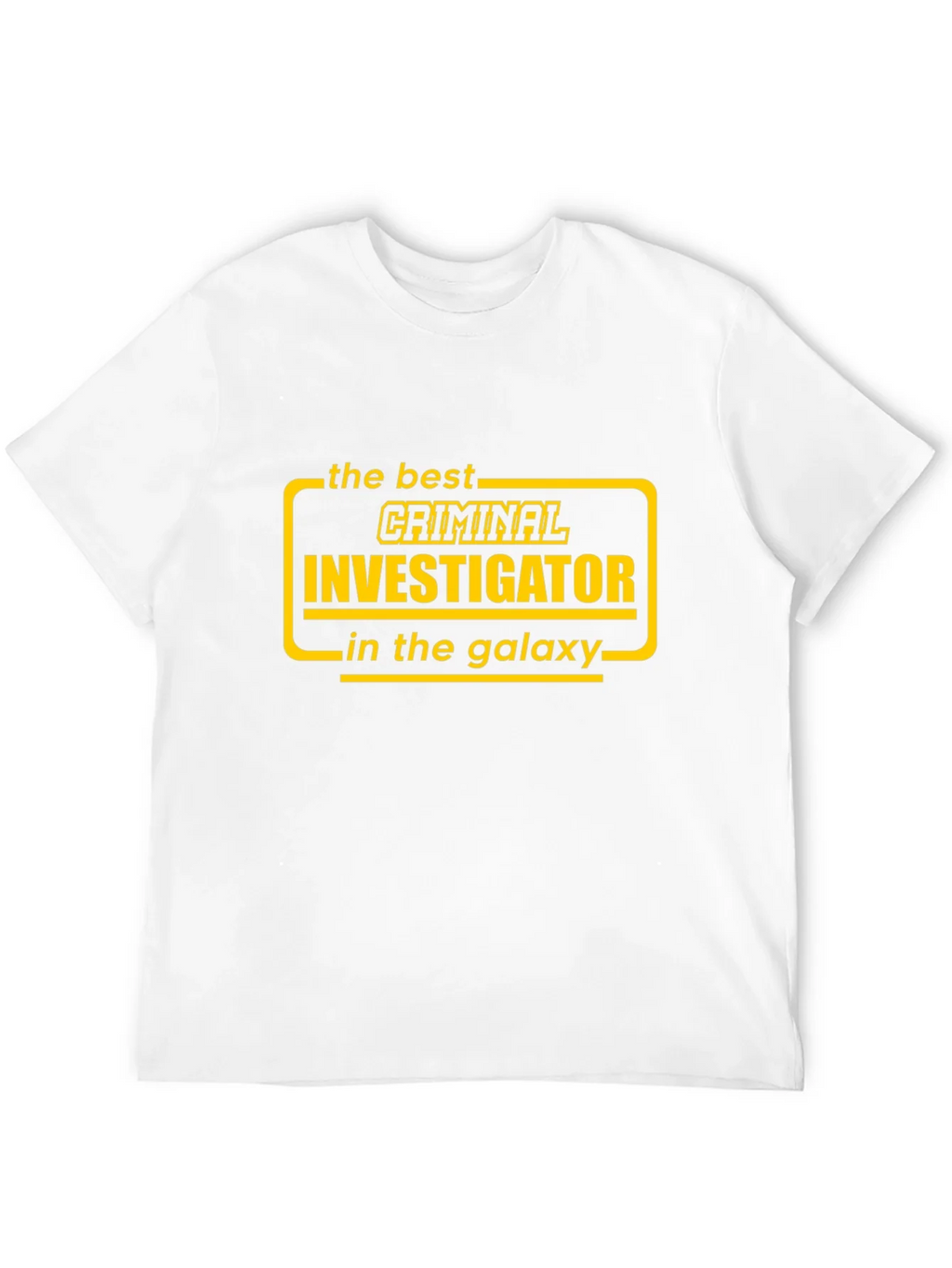 Best Criminal Investigator in the Galaxy T-Shirt product image 3