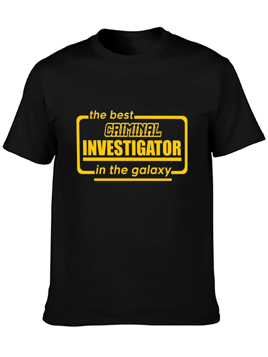 Best Criminal Investigator in the Galaxy T-Shirt product image 6