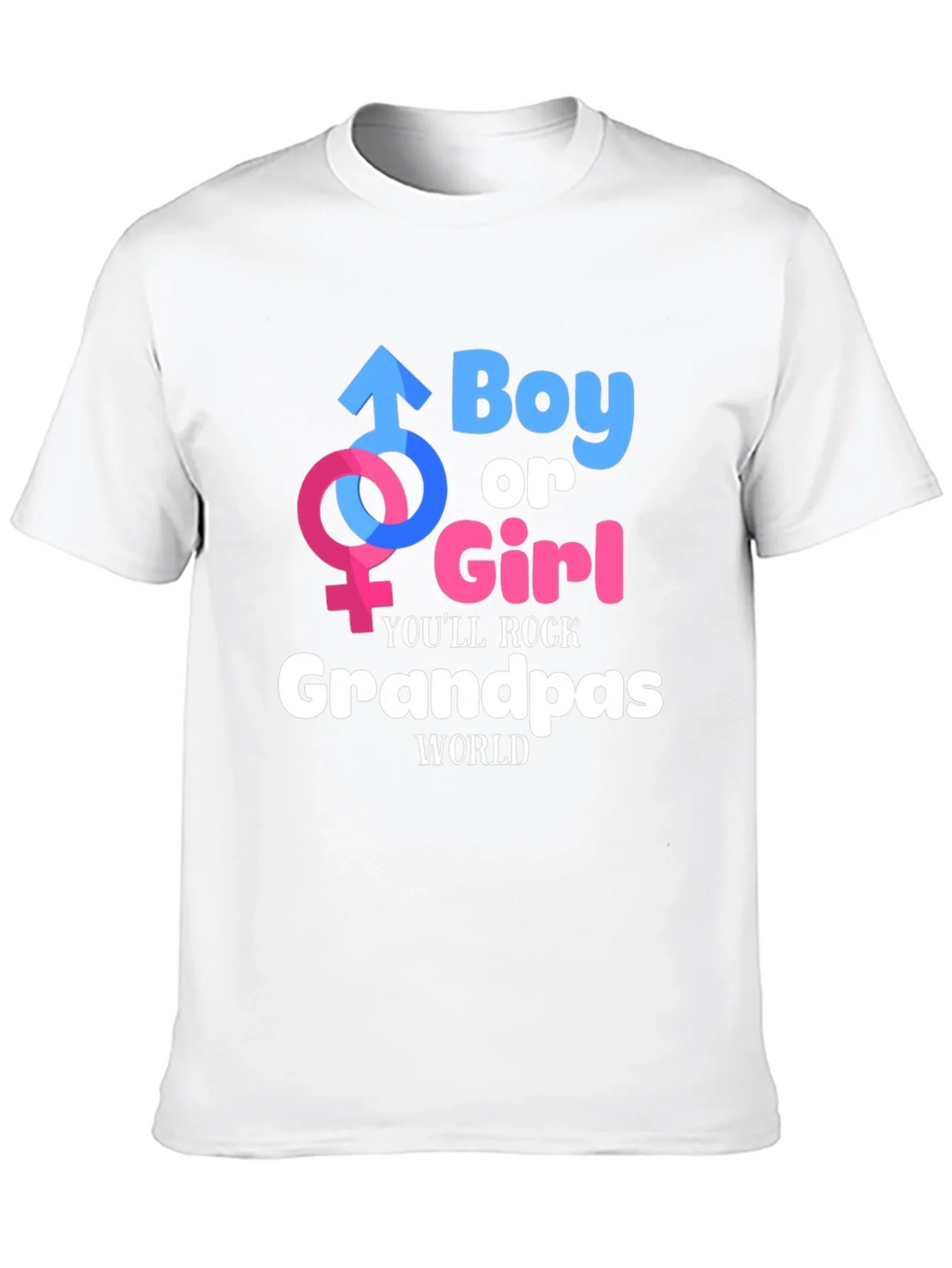 Boy or Girl Grandpa T-Shirt product image 12