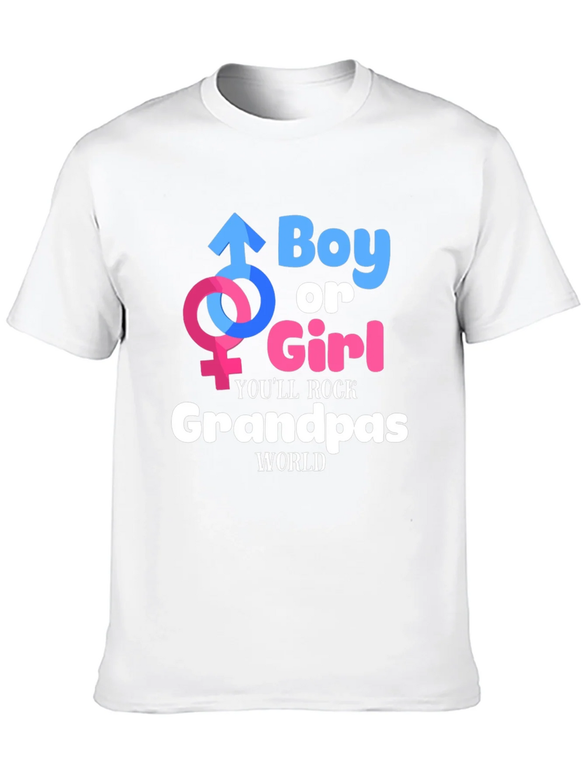 Boy or Girl Grandpa T-Shirt product image 12