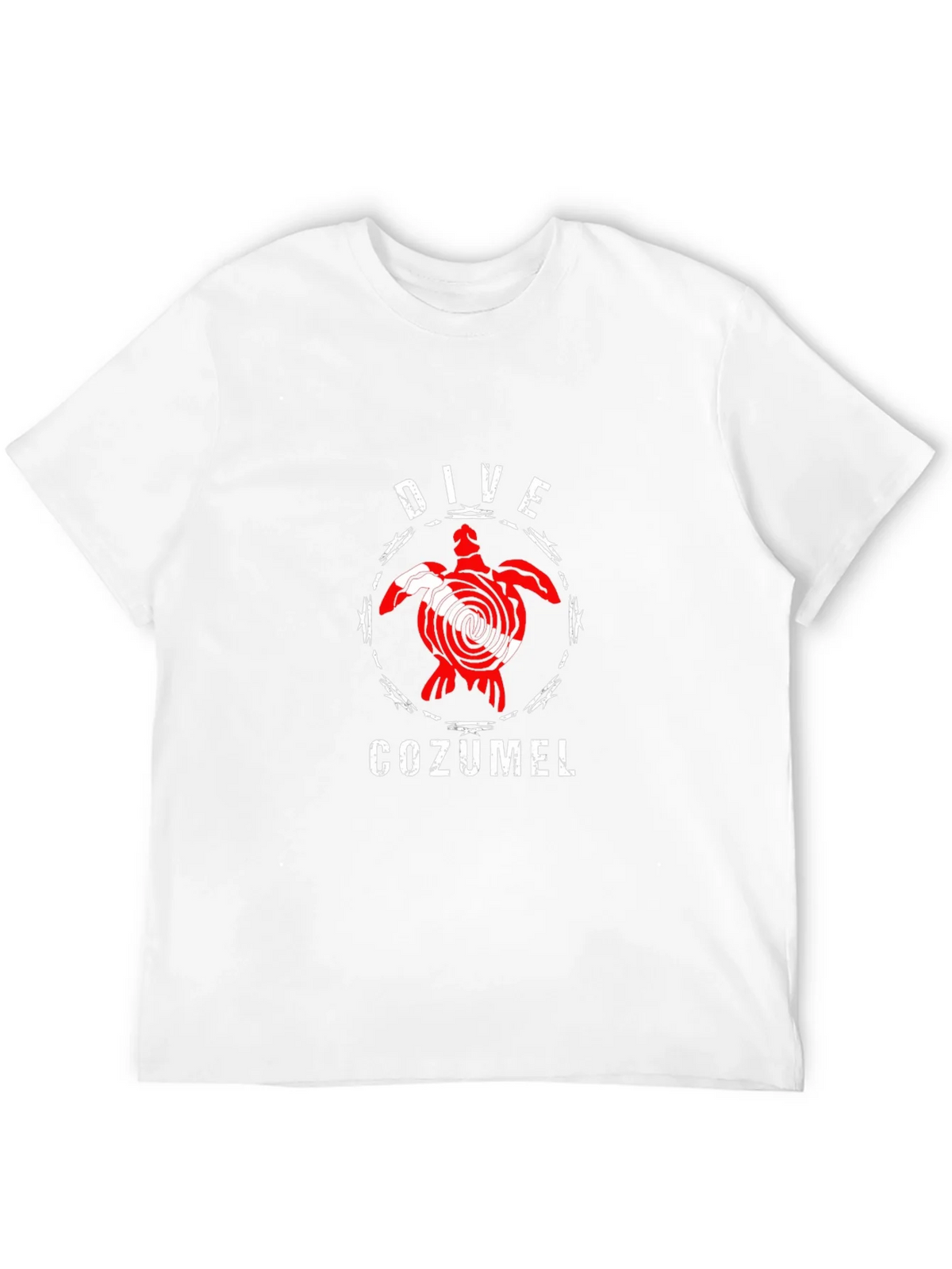 Dive Cozumel Black T-Shirt - Turtle Design product image 3