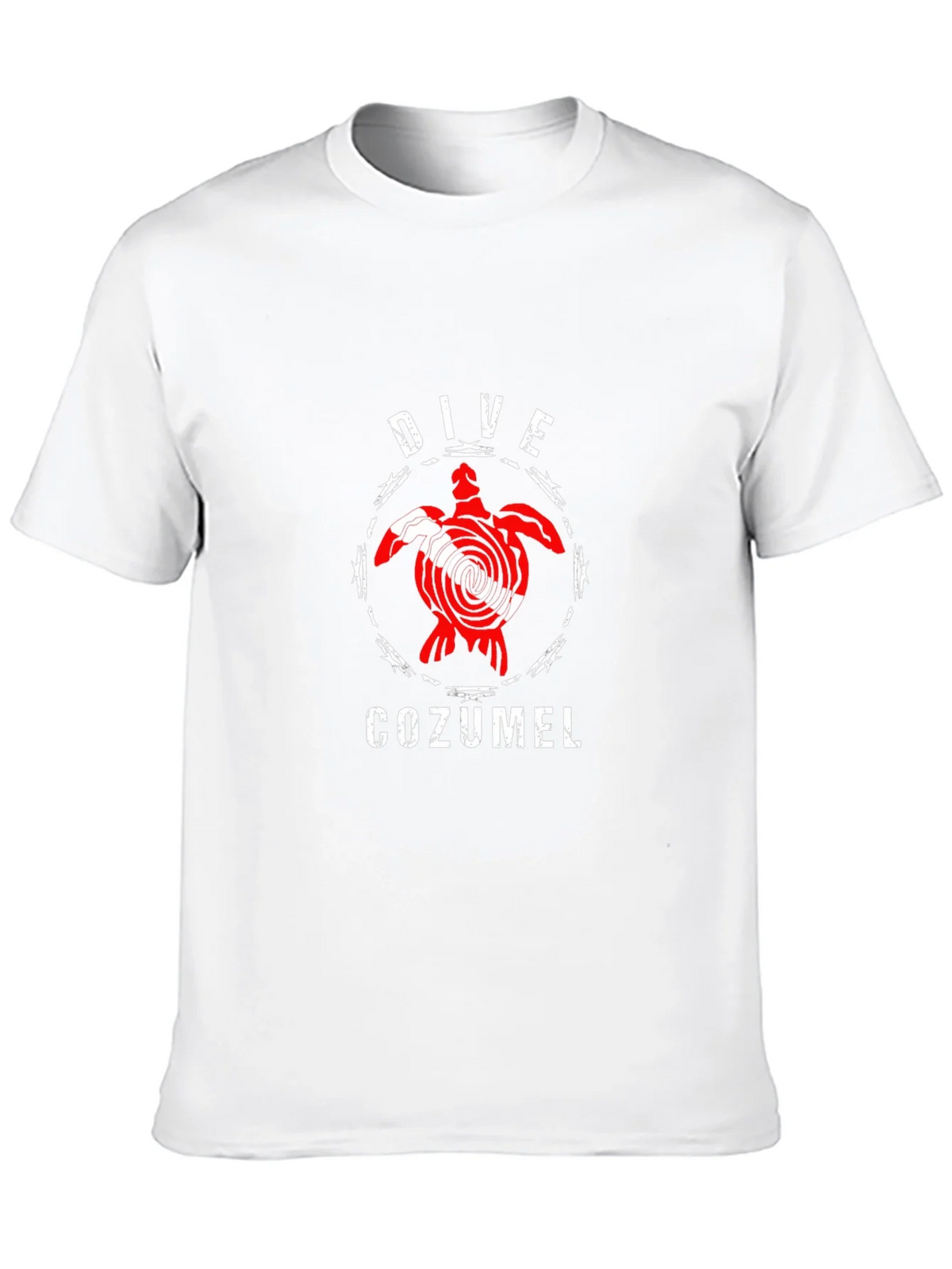 Dive Cozumel Black T-Shirt - Turtle Design product image 12