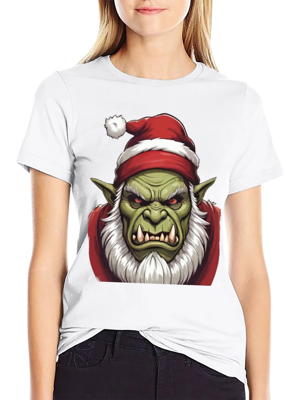 Festive Orc T-Shirt - Holiday Grump product image 11