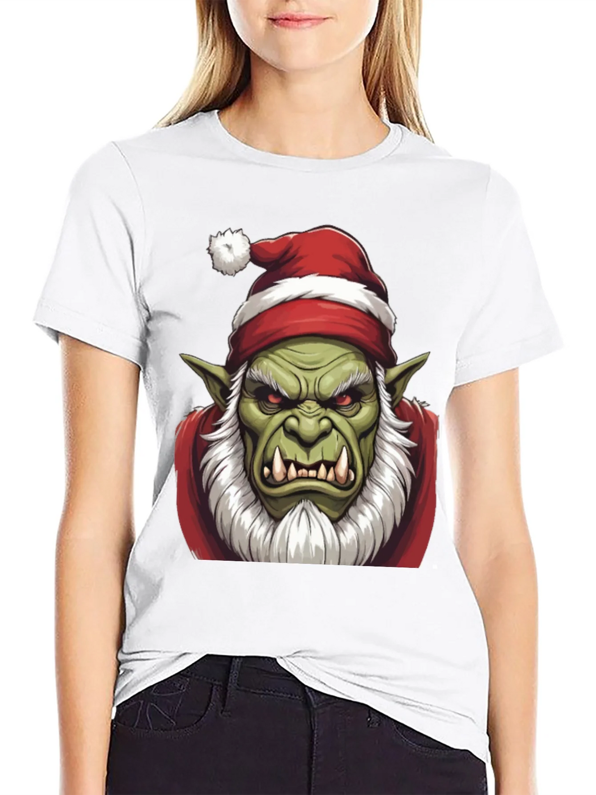 Festive Orc T-Shirt - Holiday Grump product image 11