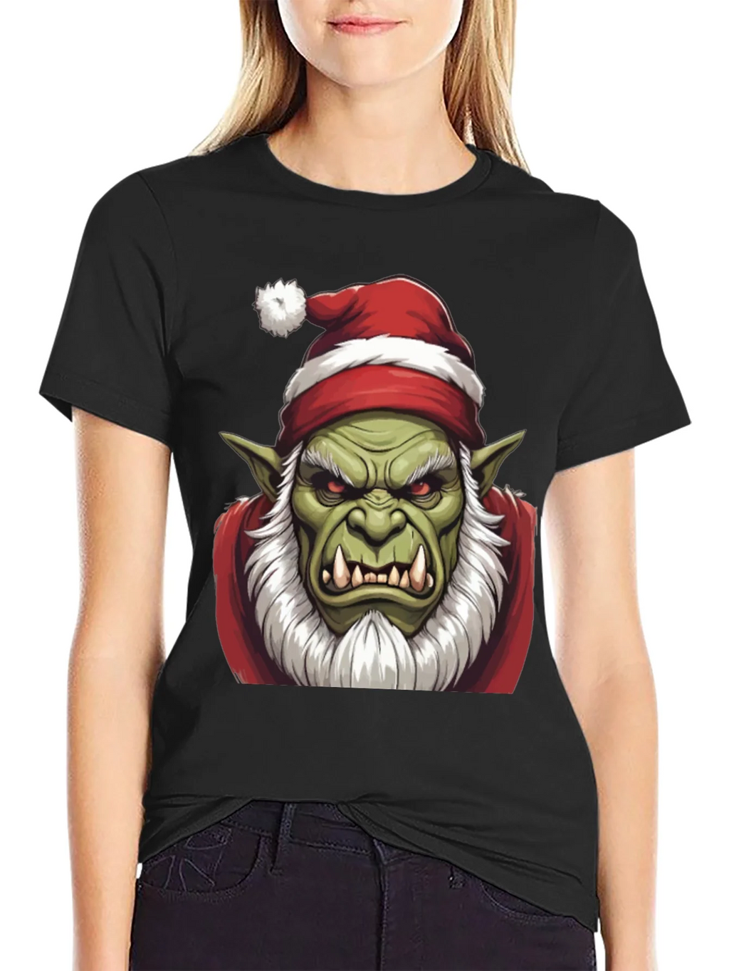 Festive Orc T-Shirt - Holiday Grump product image 5