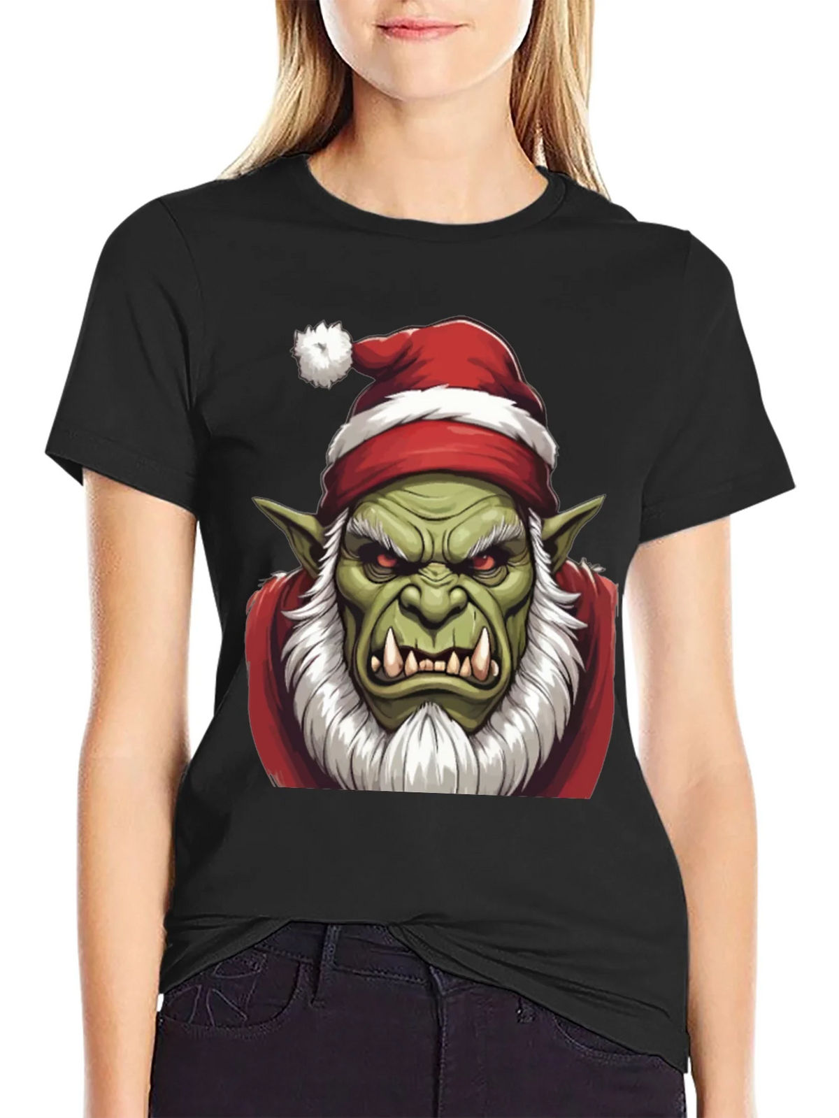 Festive Orc T-Shirt - Holiday Grump product image 5