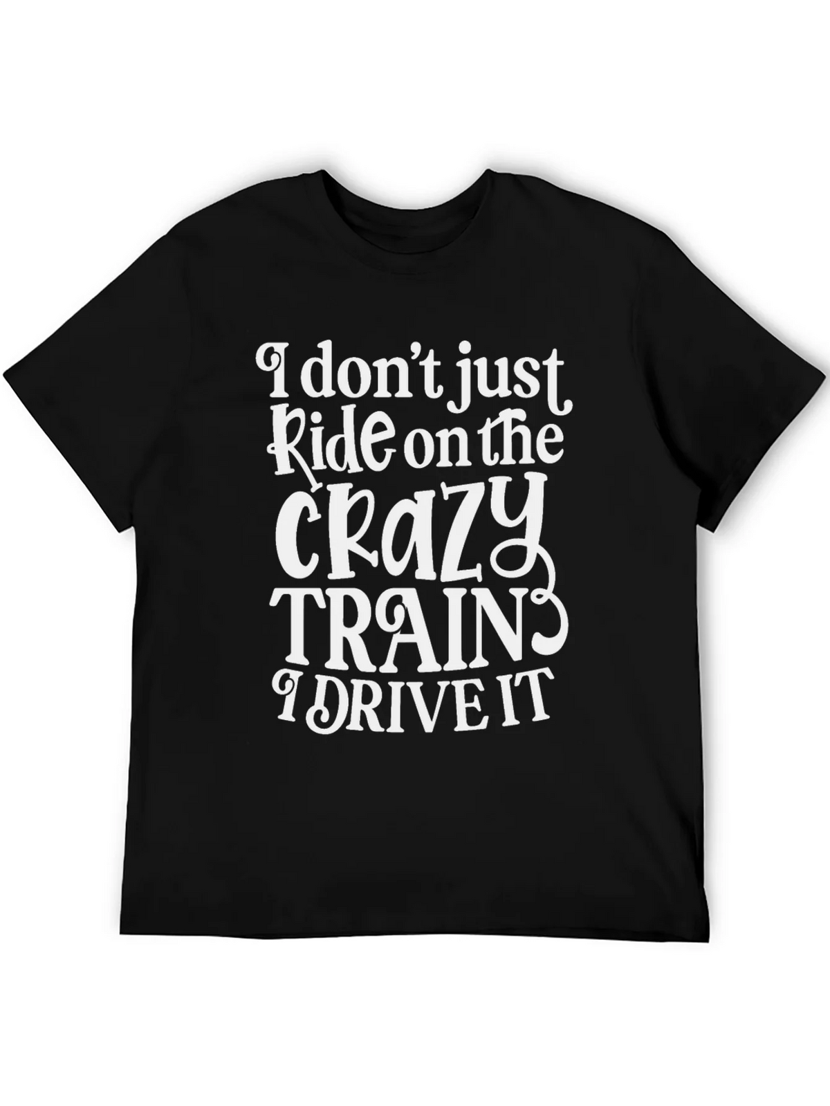Crazy Train T-Shirt - Humorous Design product image 8