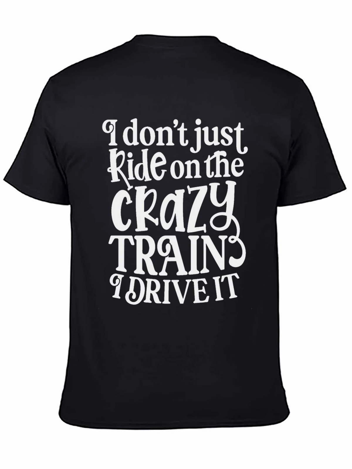 Crazy Train T-Shirt - Humorous Design product image 7